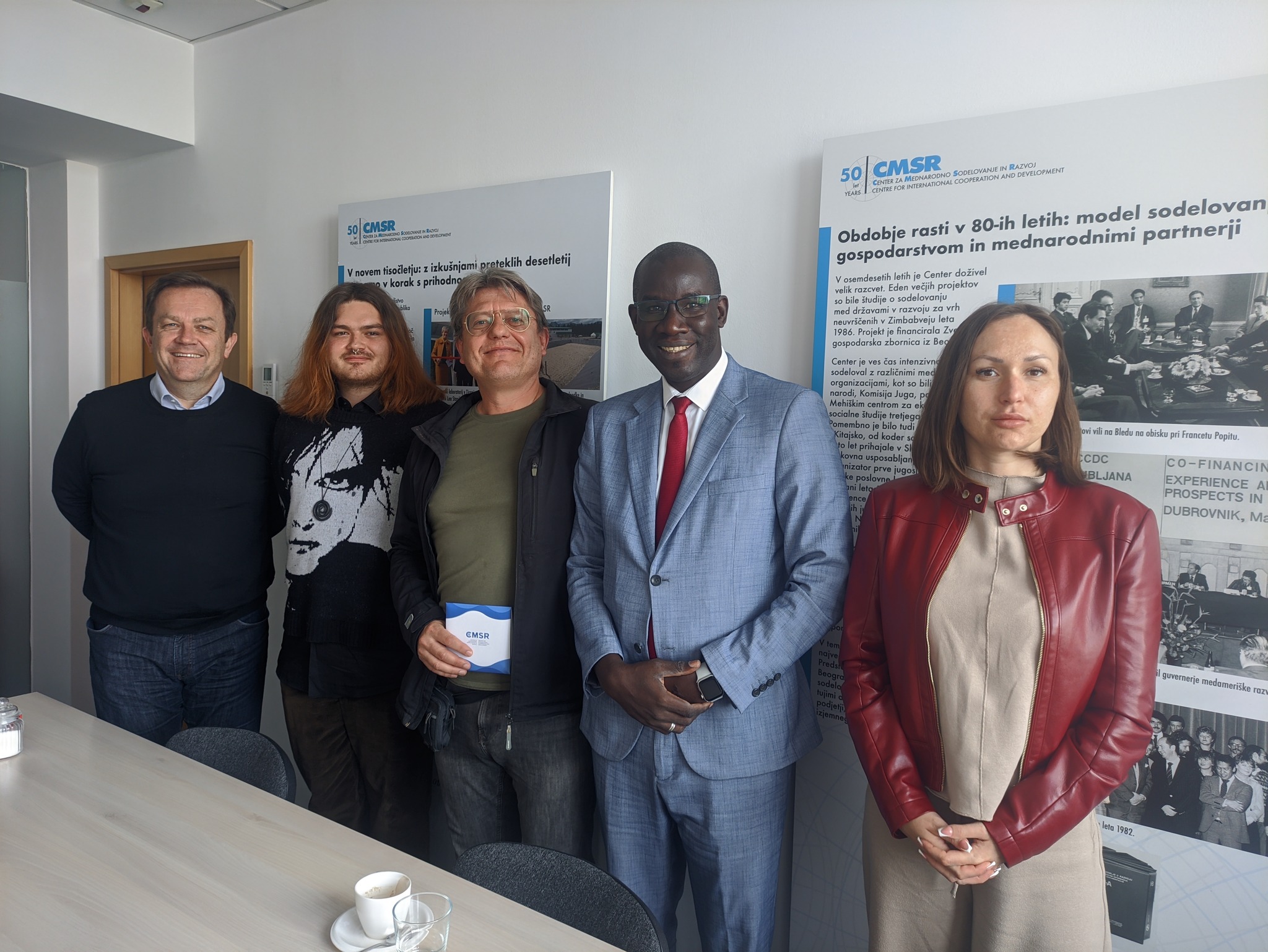 Mamadou Moustapha Sarr, častni konzul, Senegal, Dejan Prešiček, CMSR