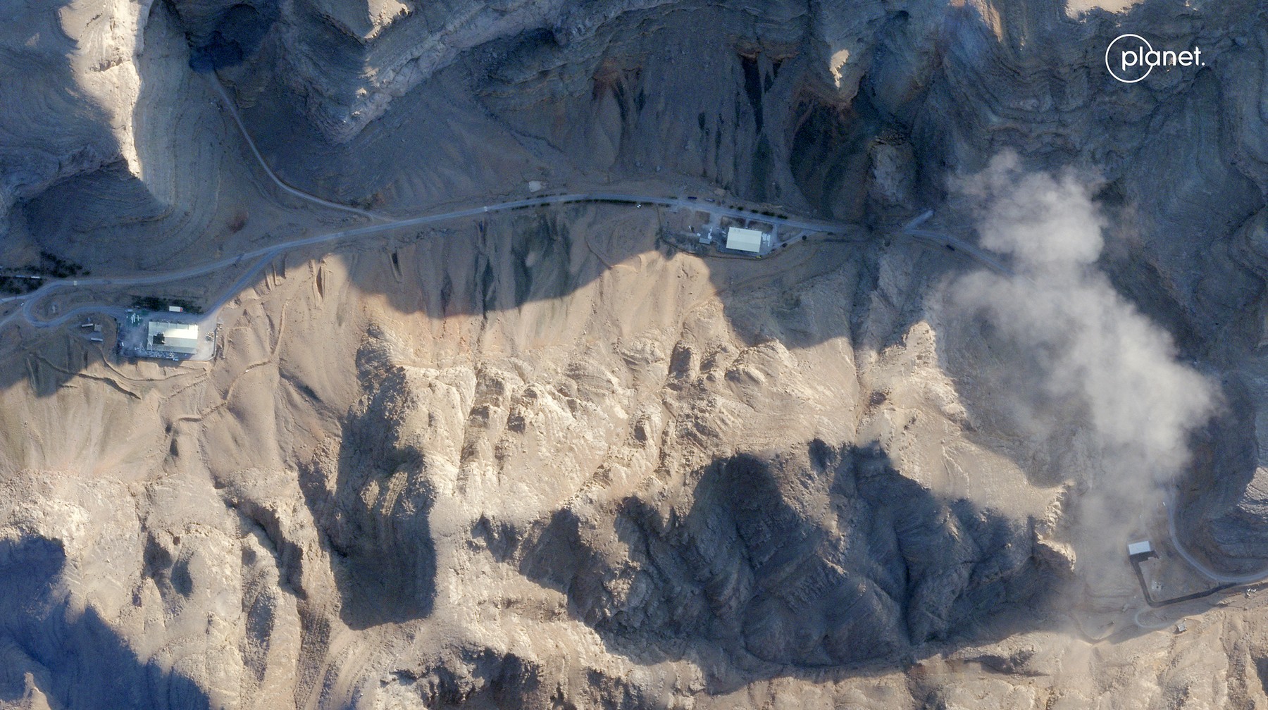 Posnetek napada na Iran