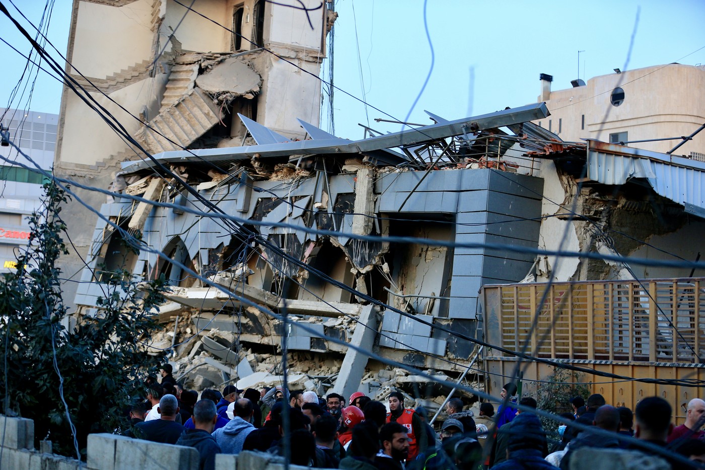 Izraelski napadi na mesto Sidon na jugu Libanona