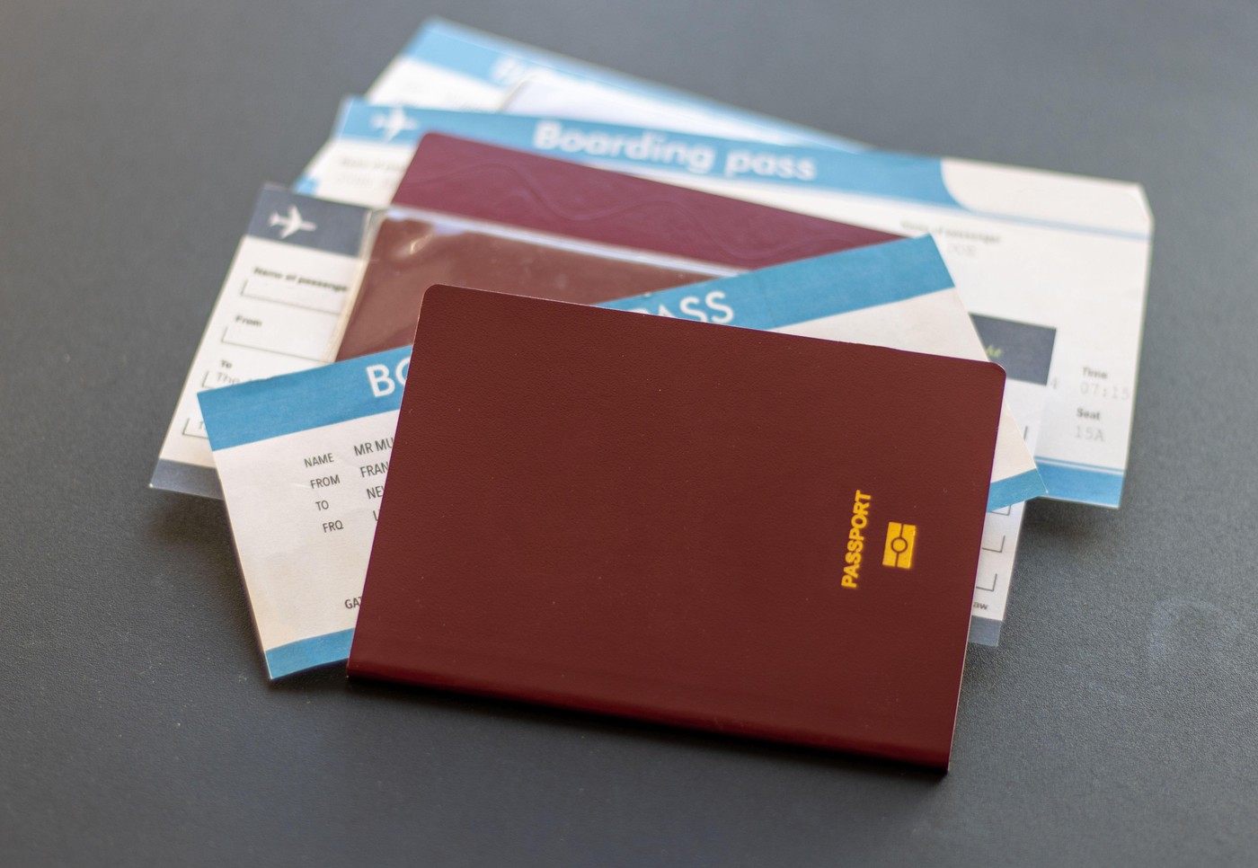 Letalske karte in dokumenti