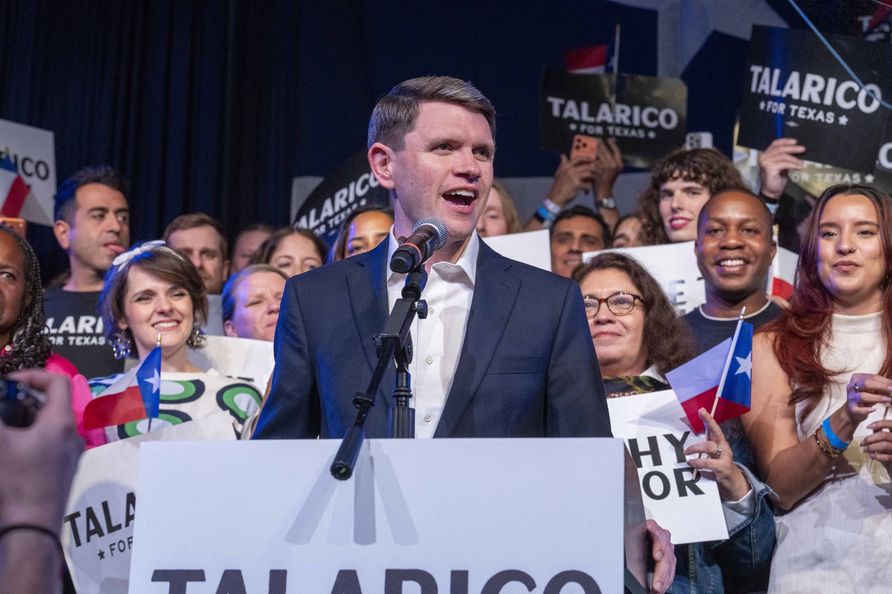 March 4, 2026, Austin, La, United States: Texas Democrat JAMES TALARICO