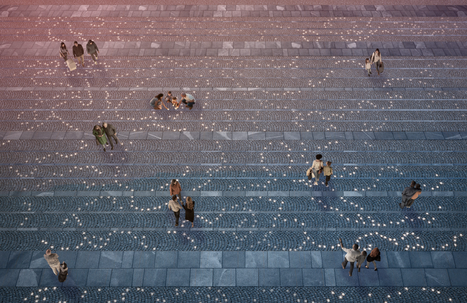 Spomenik slovenske osamosvojitve na Trgu republike v Ljubljani