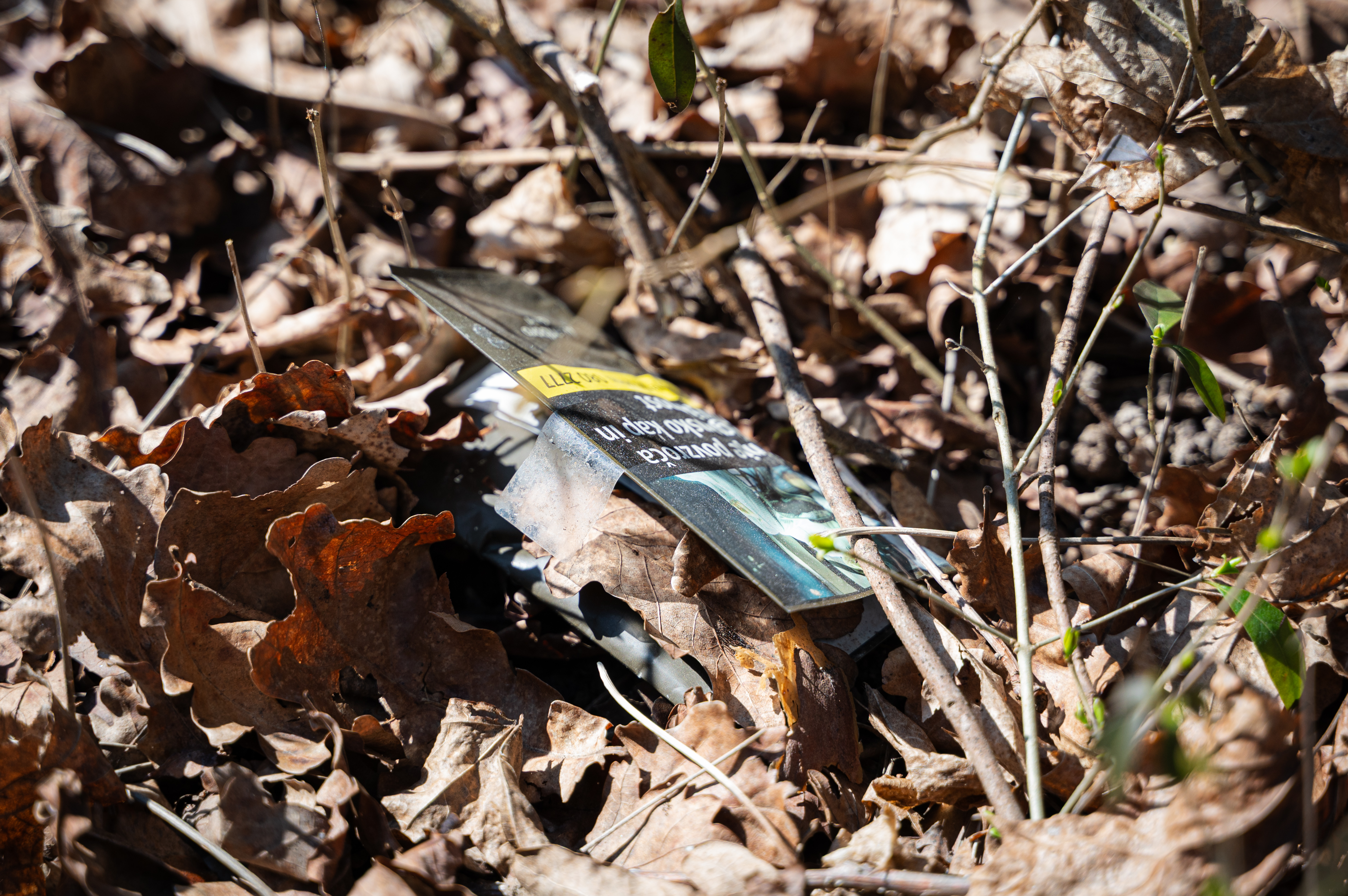 Smeti na območju Večne poti