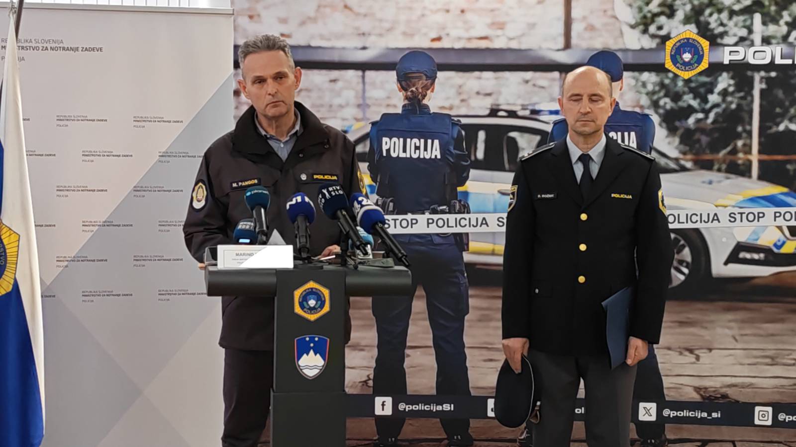 Vodja sektorja kriminalistične policije na PU Nova Gorica Marino Pangos