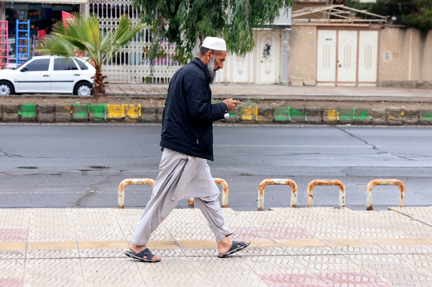 Prebivalec baluškega mesta Zahedan na jugovzhodu Irana