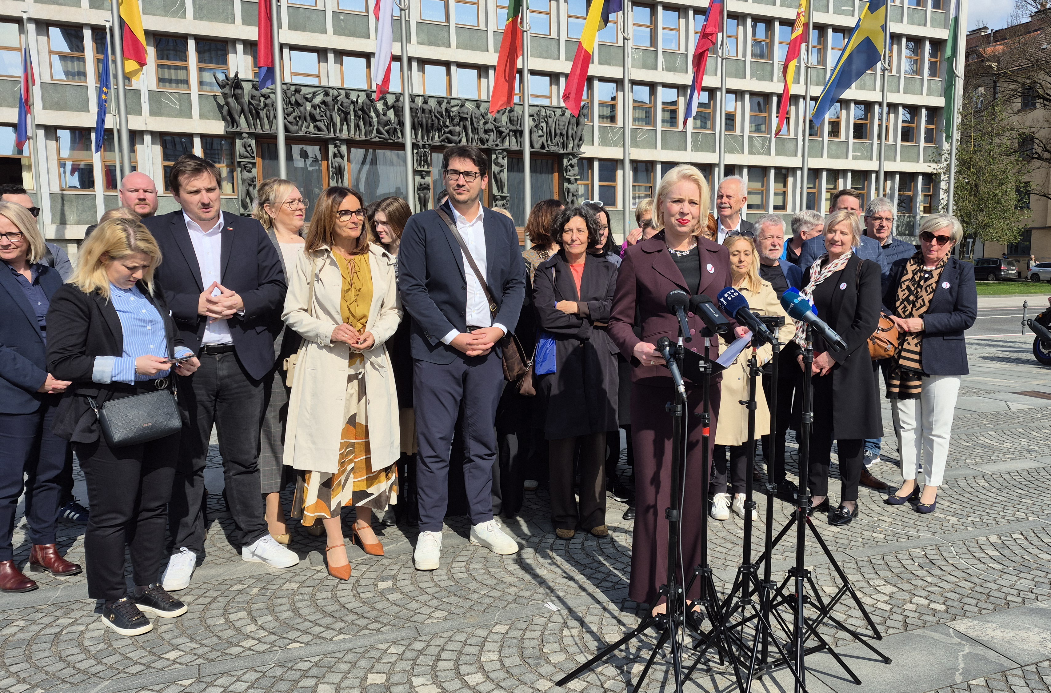 Novinarska konferenca Svobode