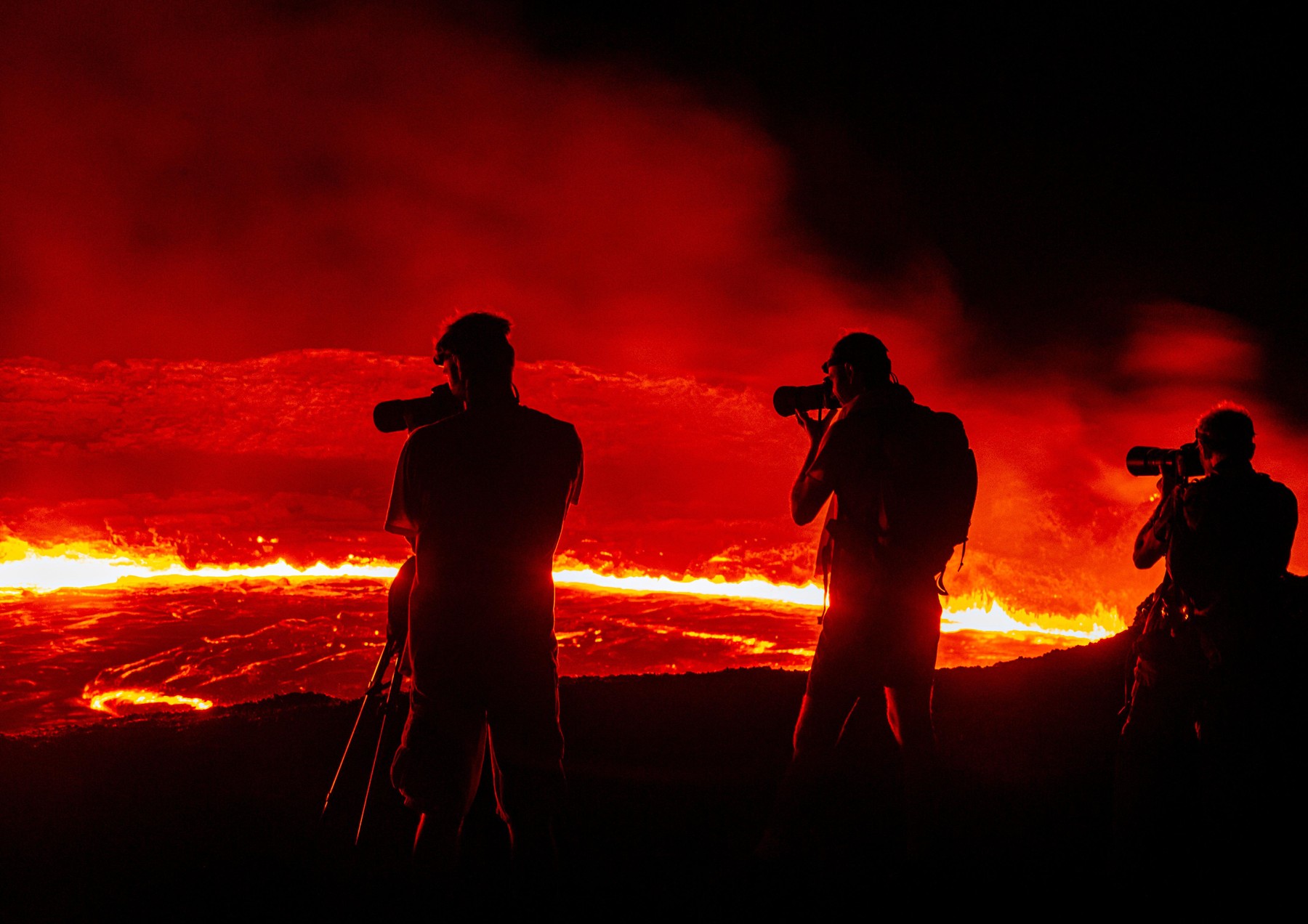 ETHIOPIA. TIGRE REGION. TECTONIC DEPRESSION OF DANAKIL.