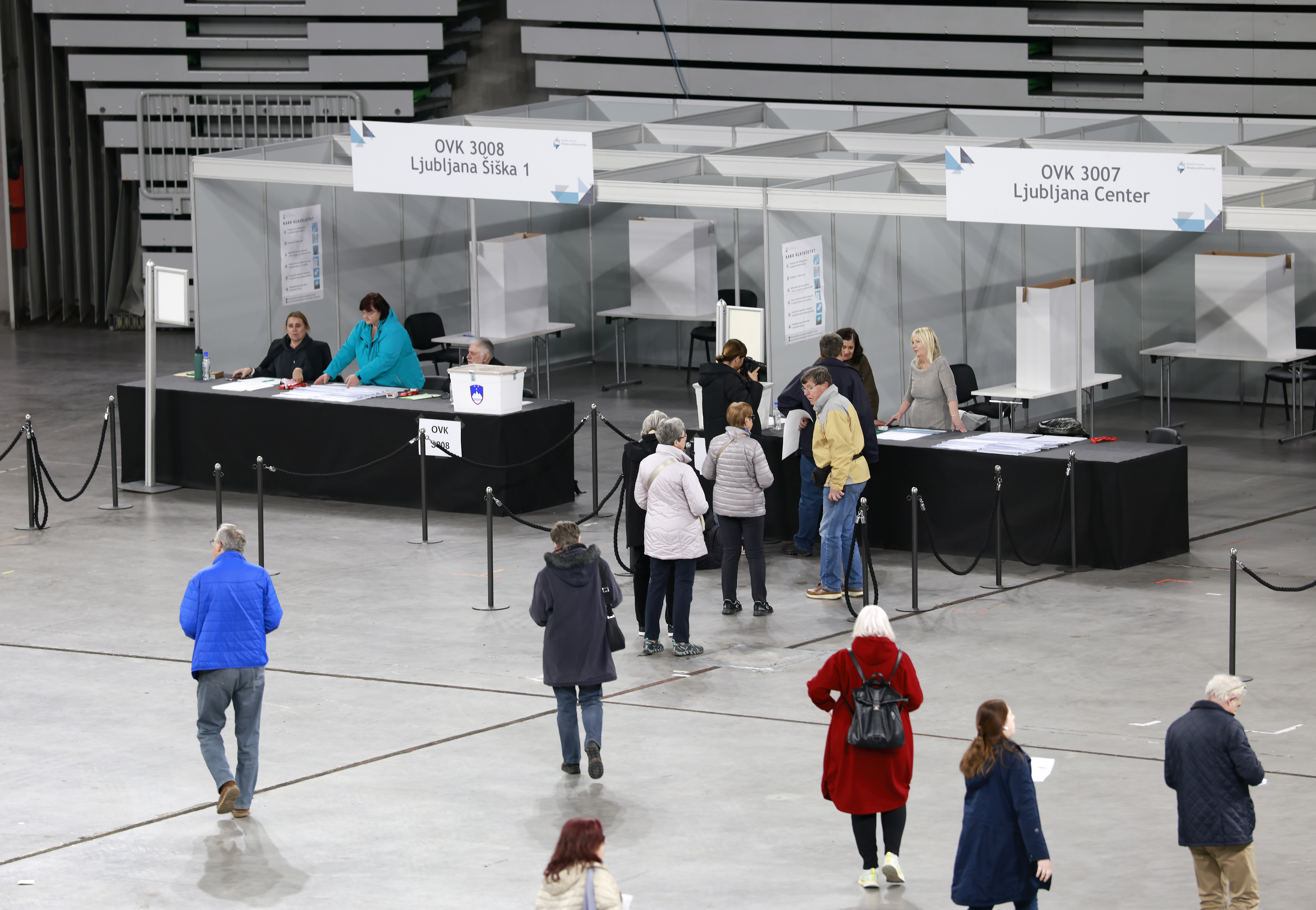 Predčasno glasovanje za volivce z območja Uprave enote Ljubljana