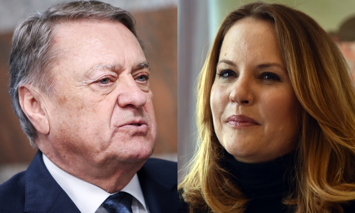 Zoran Janković in Nina Zidar Klemenčič