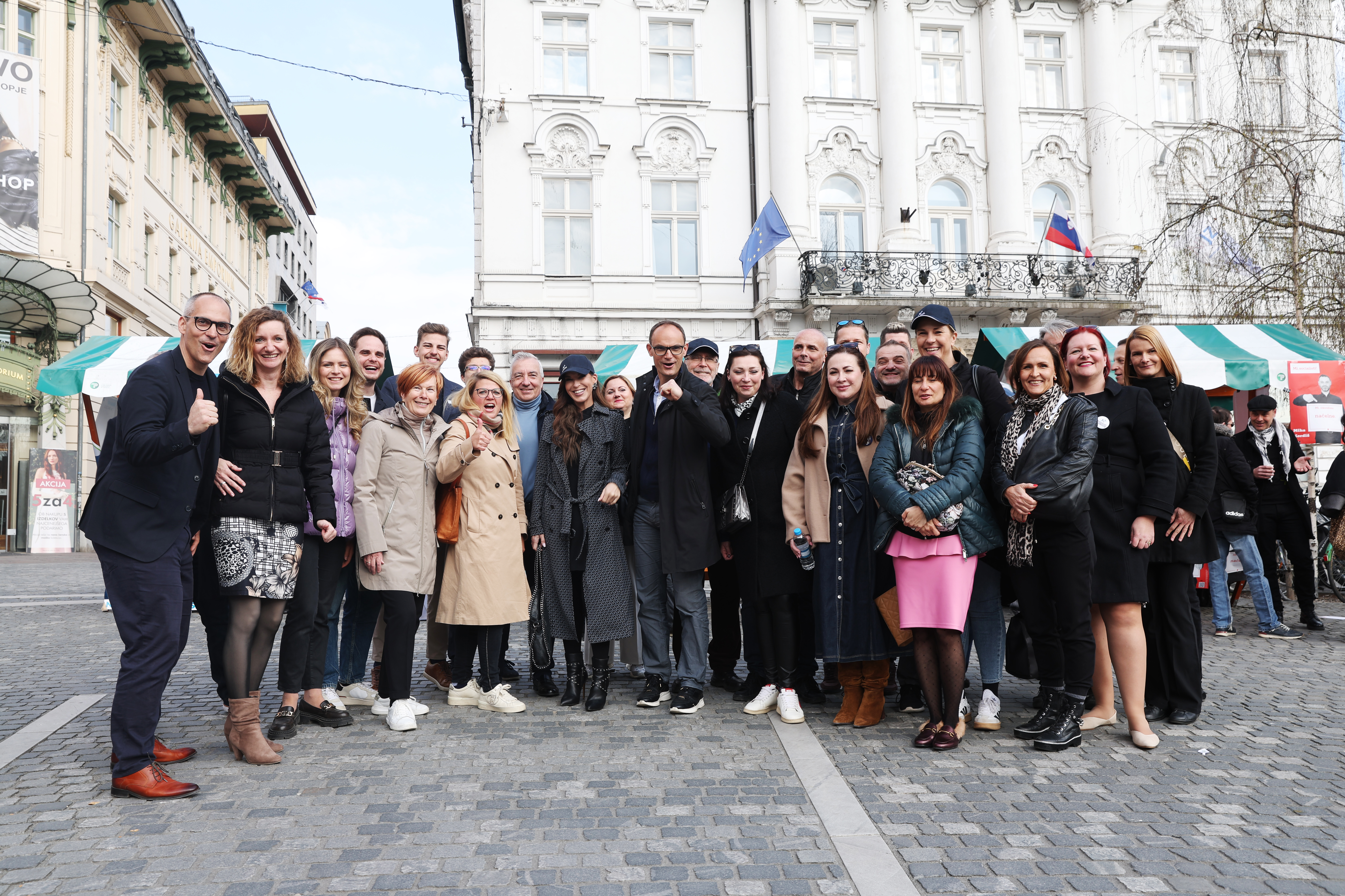 Slovenija, Ljubljana, 20.03.2026, 20. marec 2026.Predsednik Demokrati, Anže Logar podal izjavo ob zaključku kampanje, politika,Foto: Marko Vavpotič/F.A.Bobo