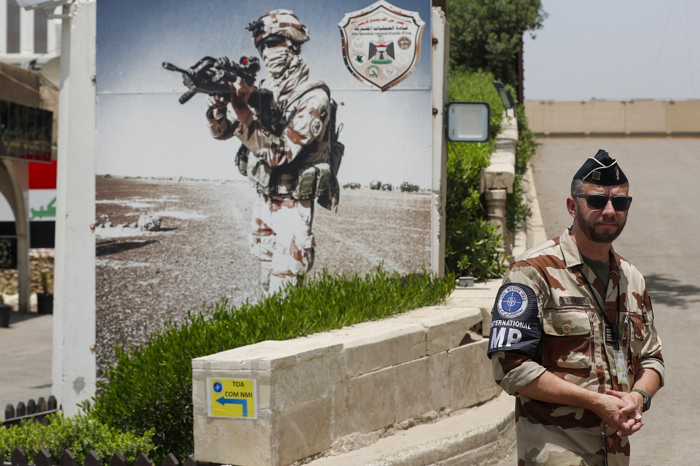 Francoski pripadnik Natove misije v Iraku