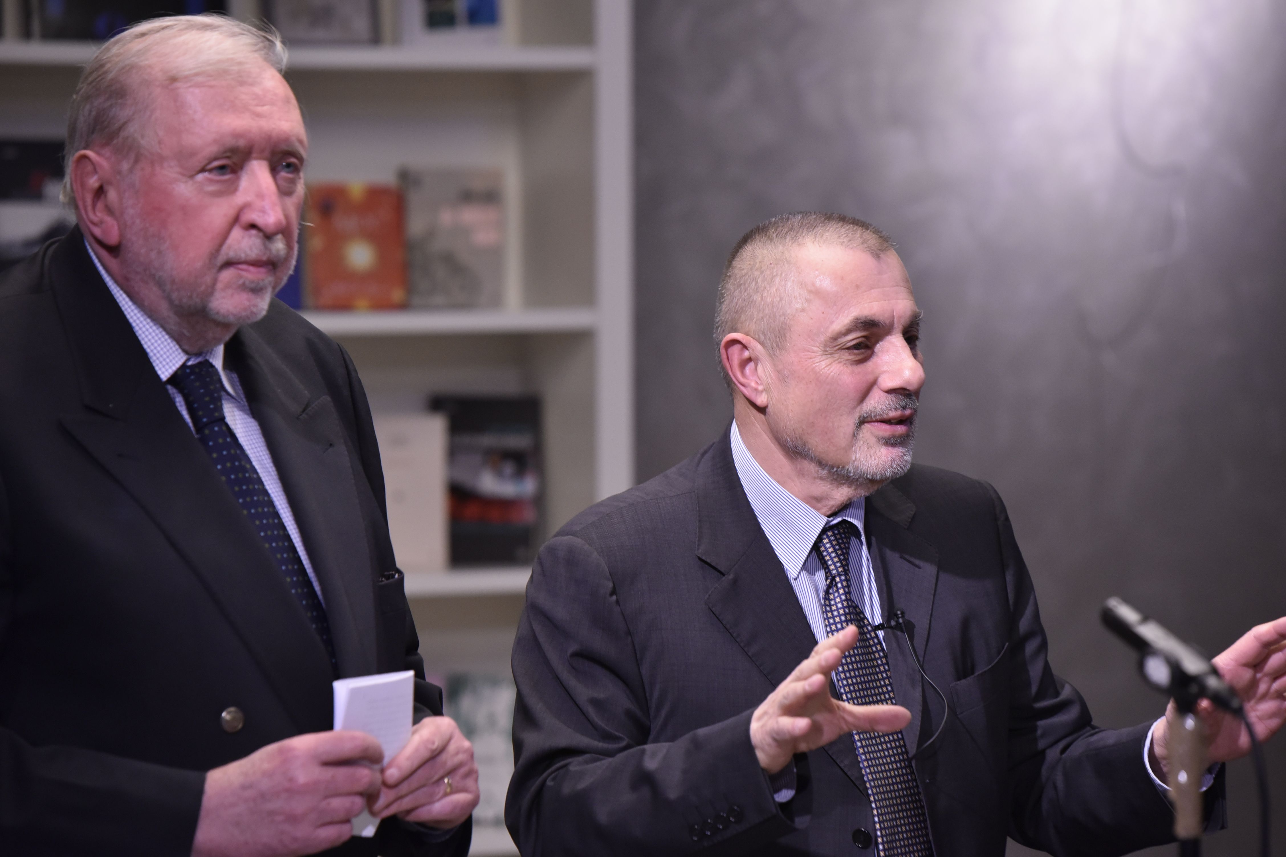 Peter Jambrek in Dimitrij Rupel