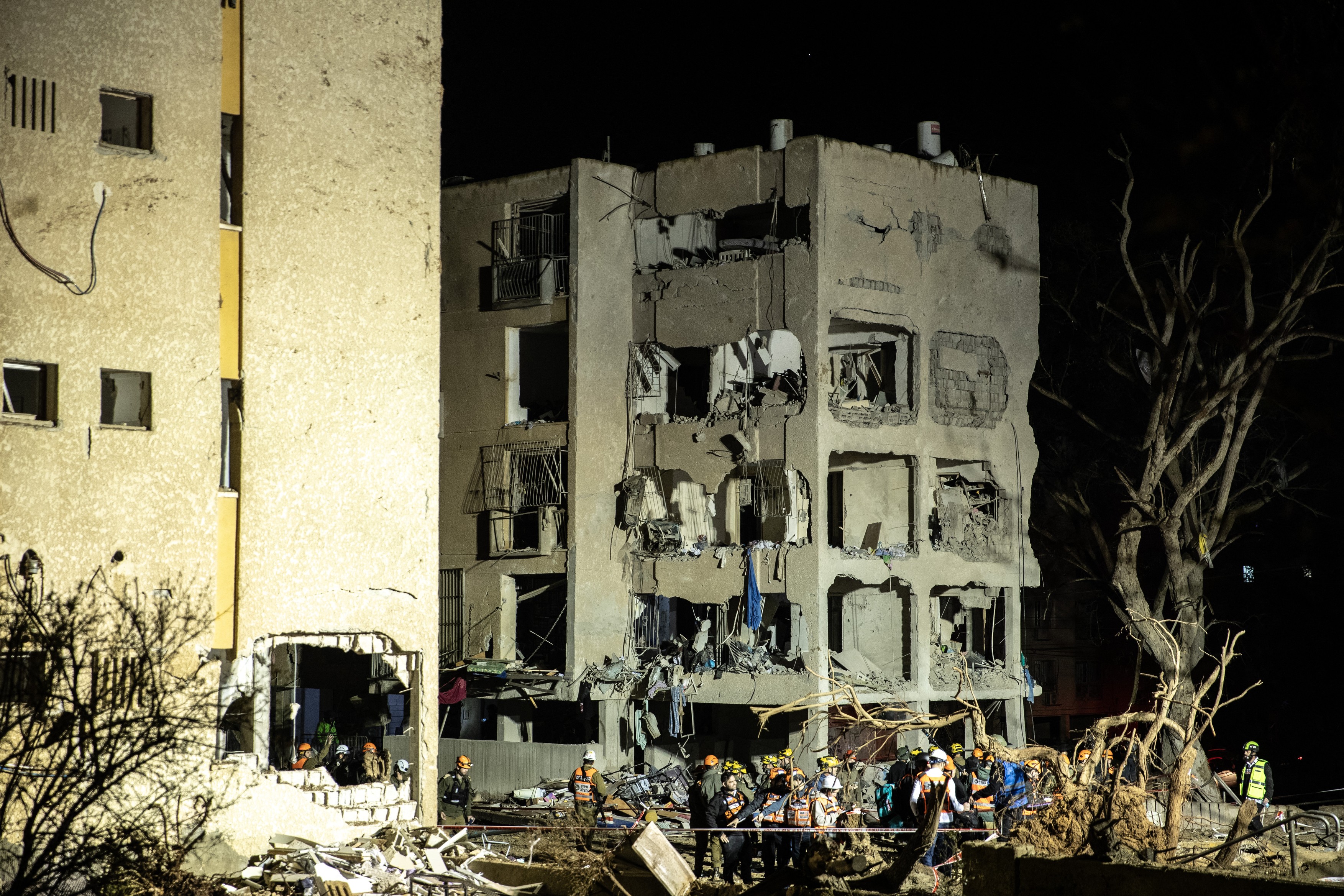 Po iranskem napadu na mesto Arad