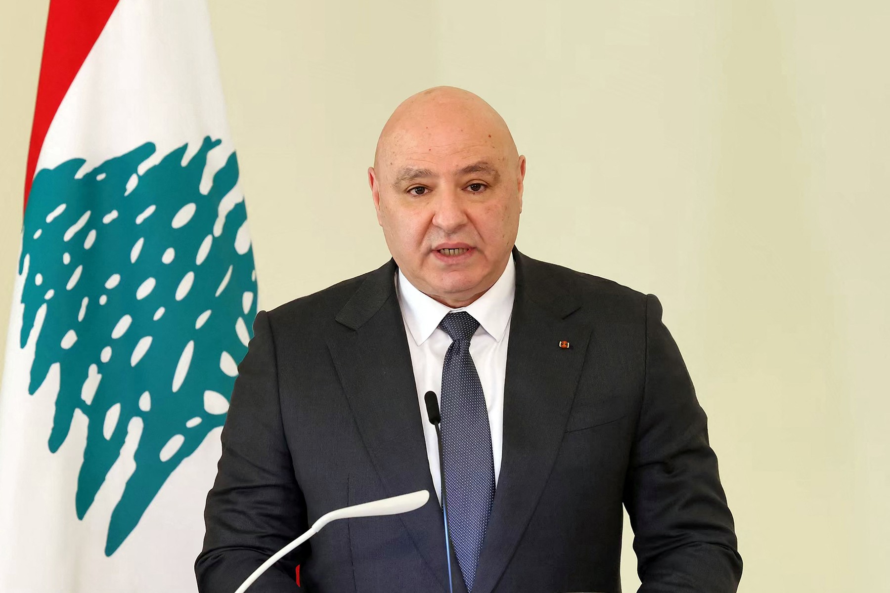 Libanonski predsednik Joseph Aoun