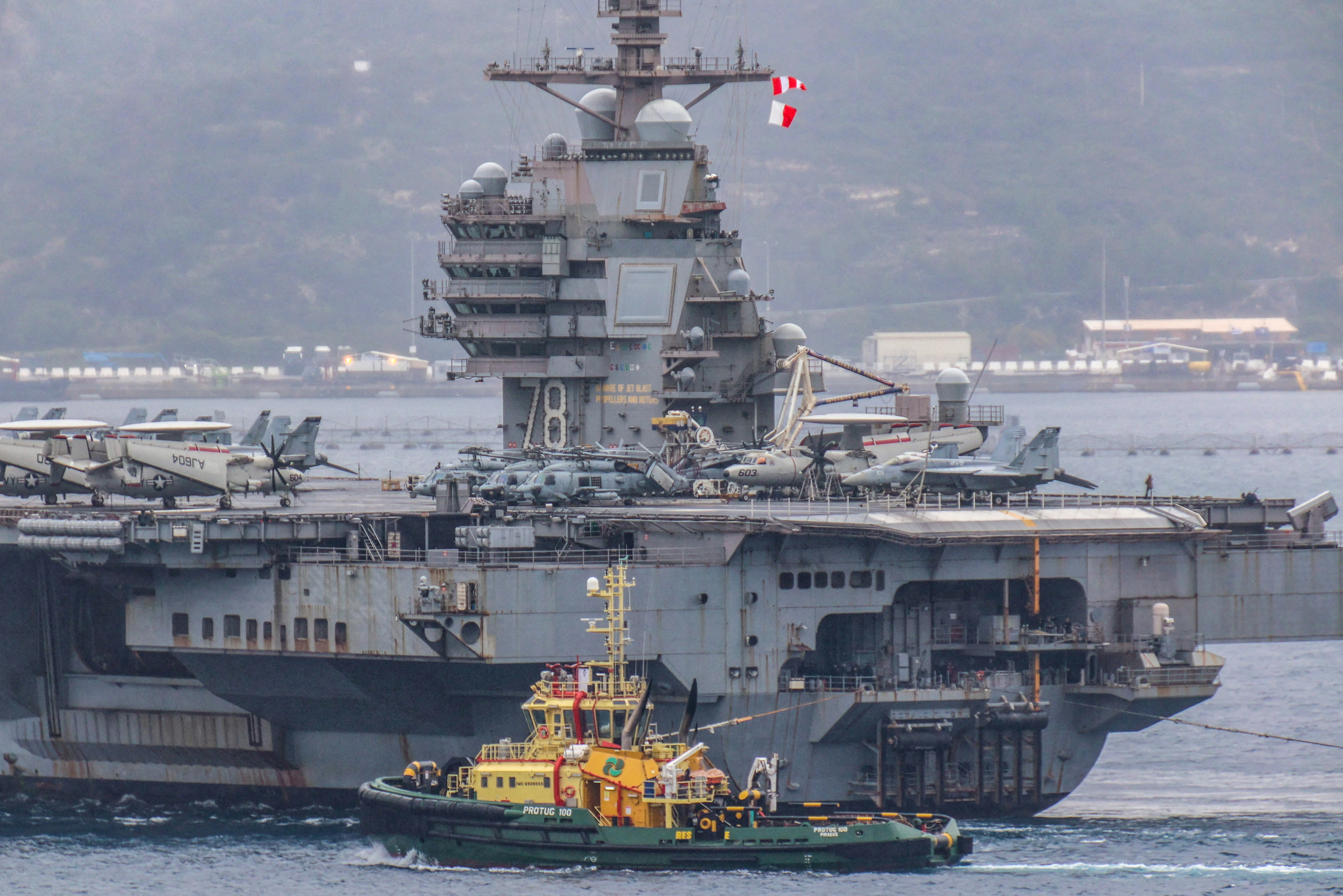 Ameriška letalonosilka USS Gerald Ford