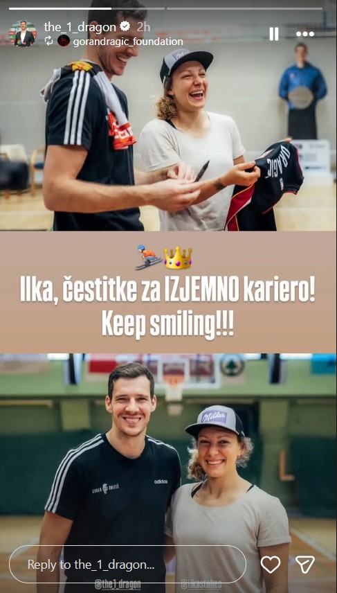 Goran Dragić, Ilka Štuhec