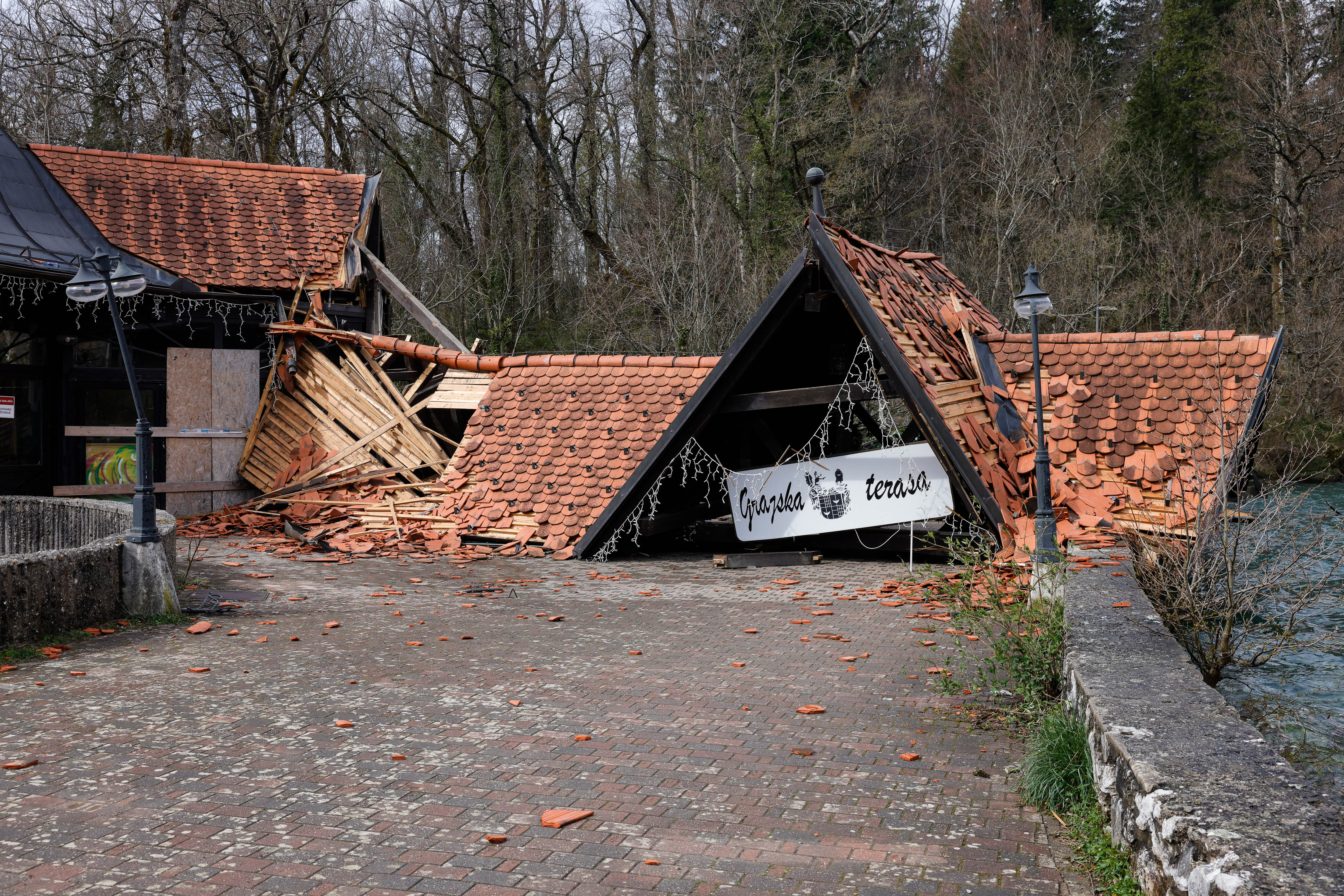 Posledice vetroloma v Preddvoru 27. 3. 2026