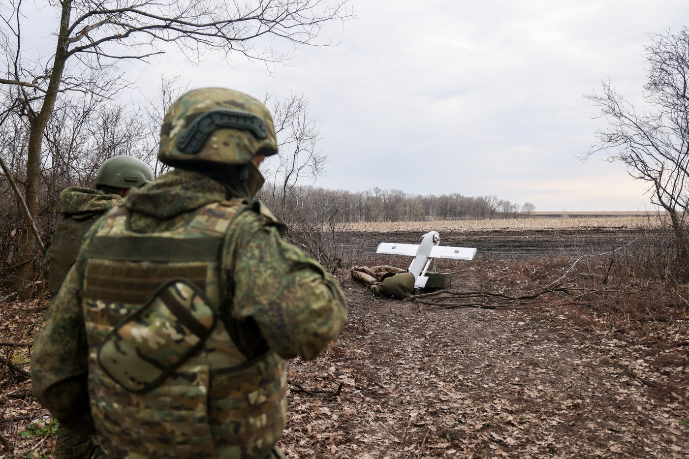 Ruski vojak v Belgorodu