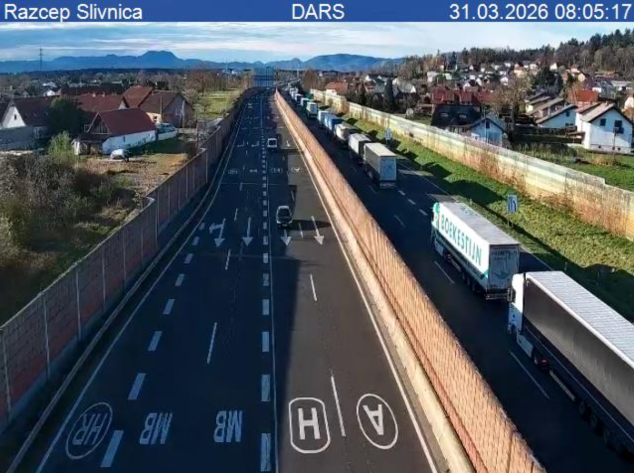 Daljši zastoj na štajerski avtocesti