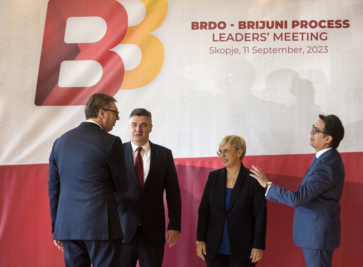 Aleksandar Vučić, Zoran Milanović in Nataša Pirc Musar