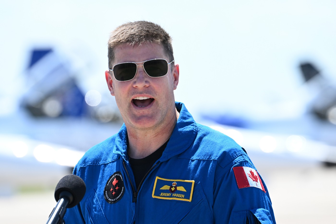 član posadke Artemis II, astronavt Jeremy Hansen, Kanadska vesoljska agencija CSA