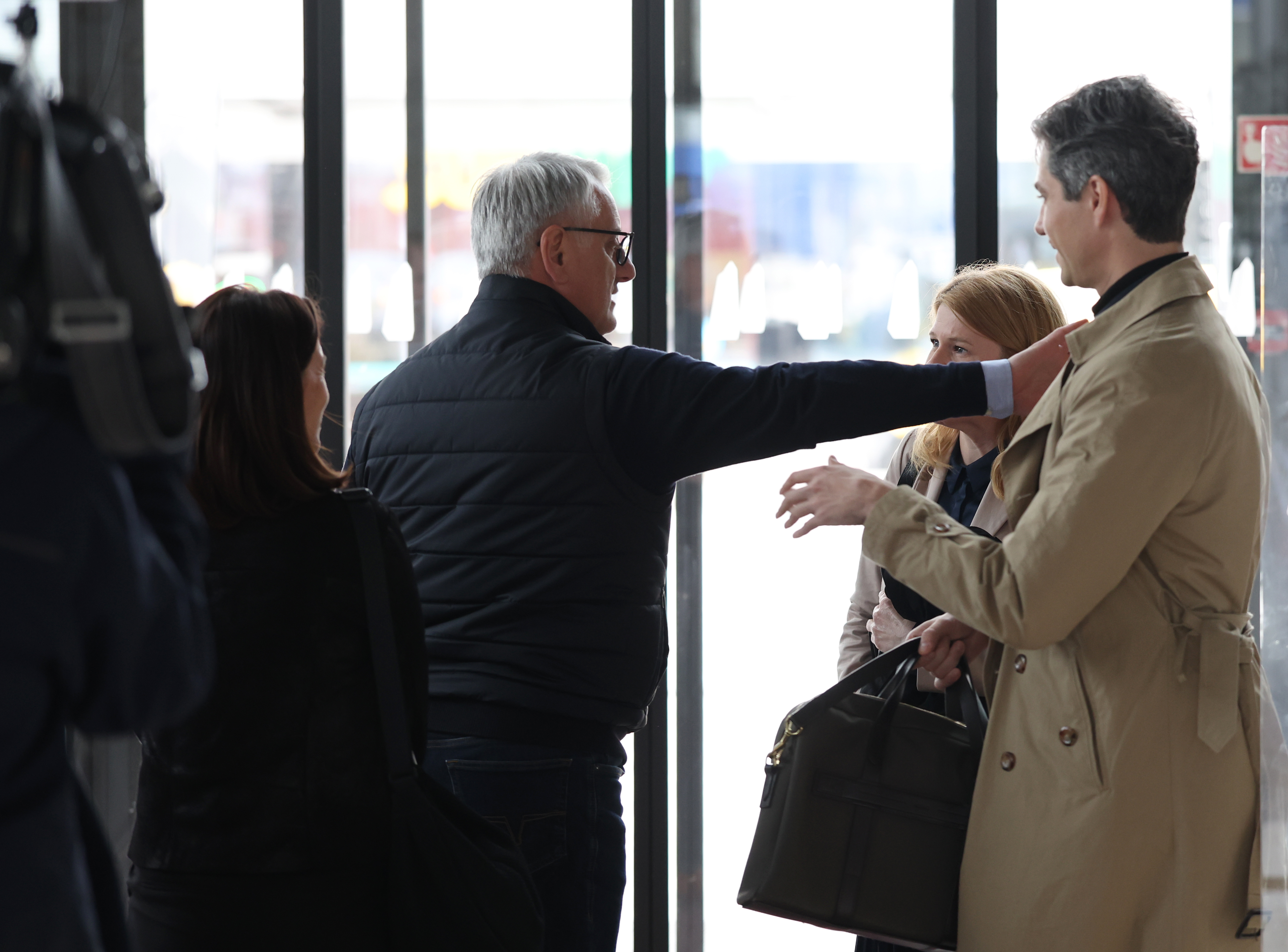 Matjaž Han in Luka Mesec