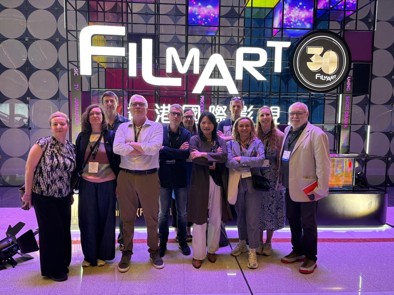 Slovenska delegacija na Filmartu