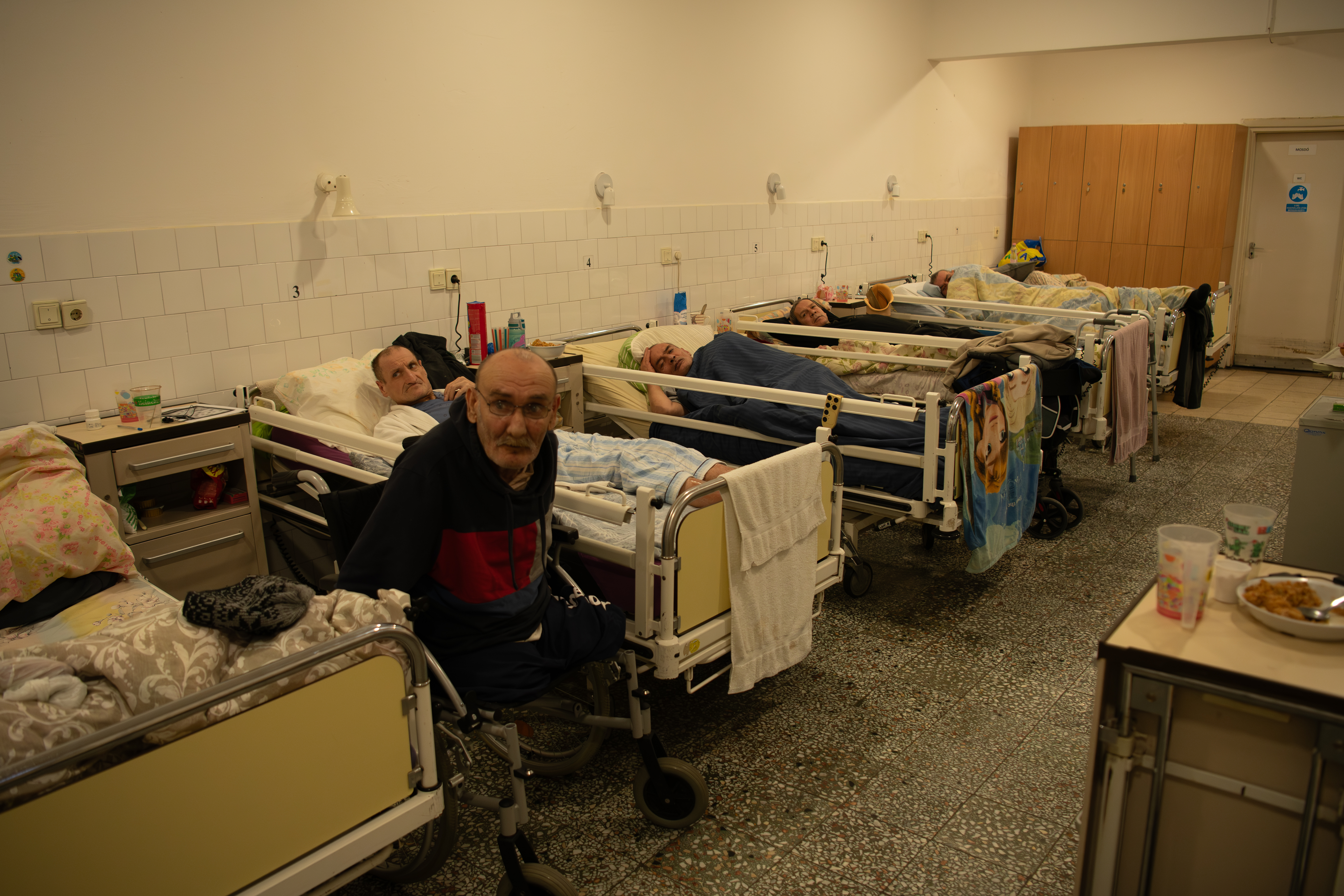 negovalna bolnišnica, brezdomci, Budimpešta, Madžarska