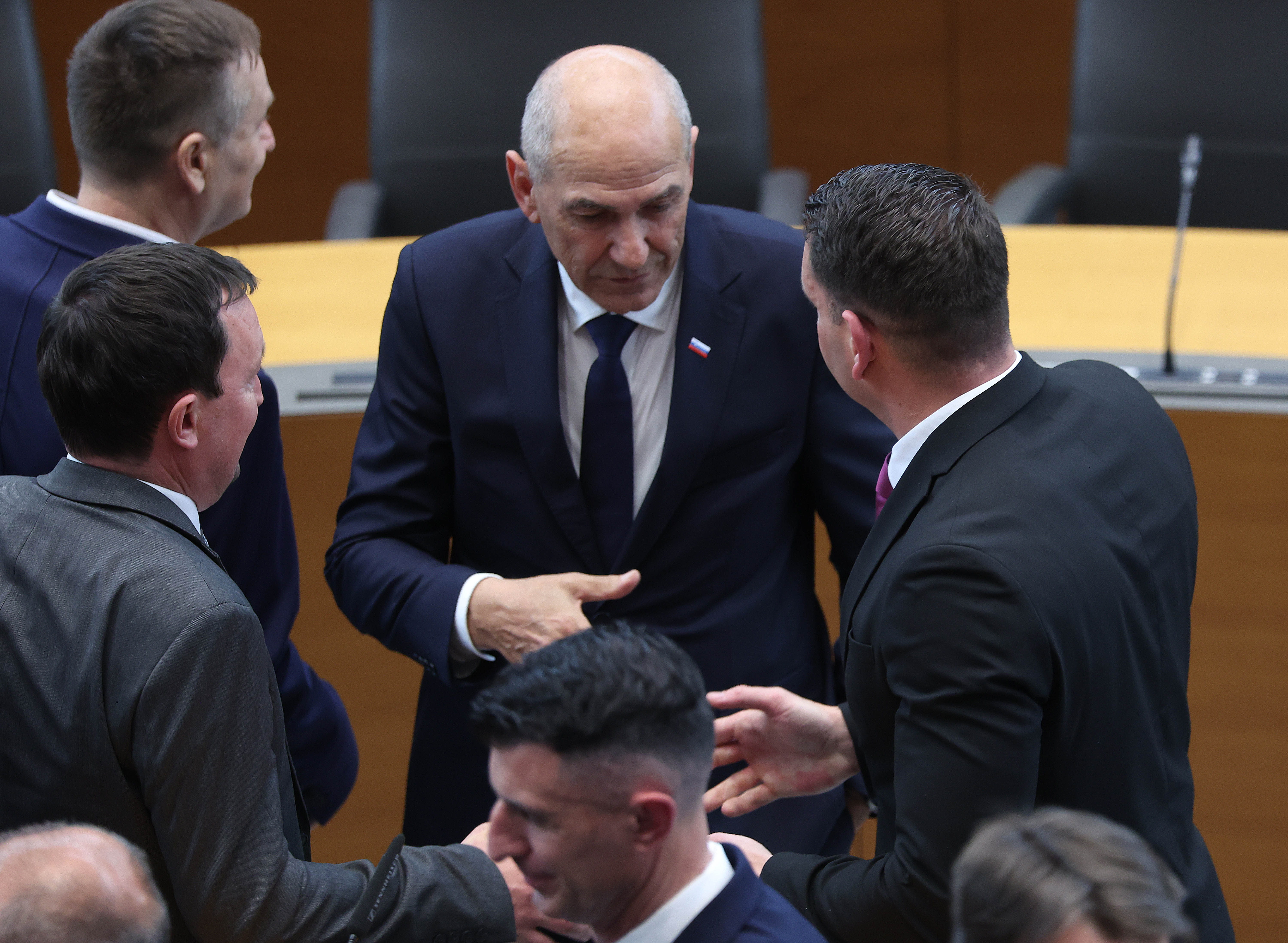 Zoran Stevanović in Janez Janša
