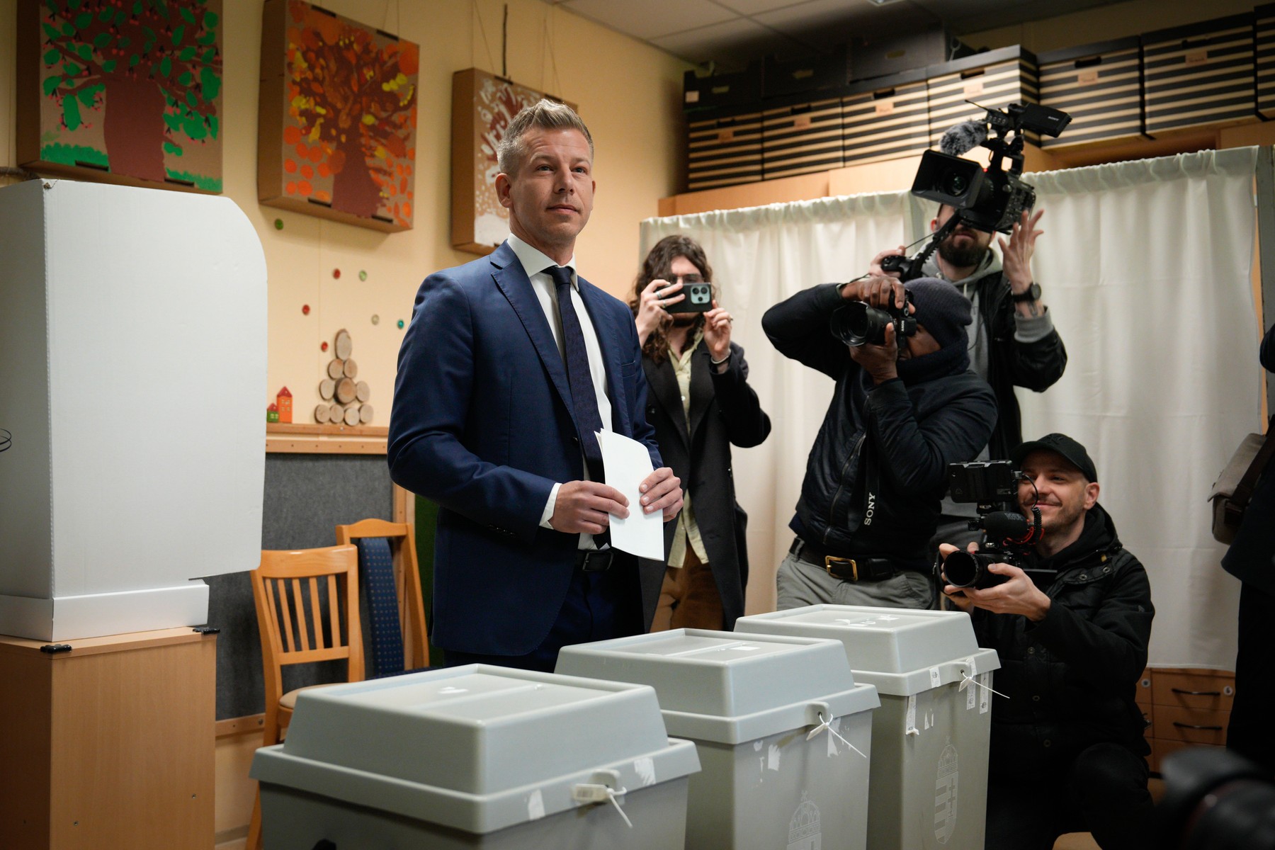 Peter Magyar oddal svoj glas