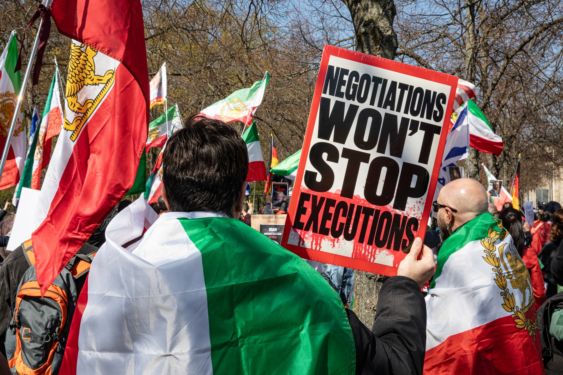 Protesti proti usmrtitvam v Iranu