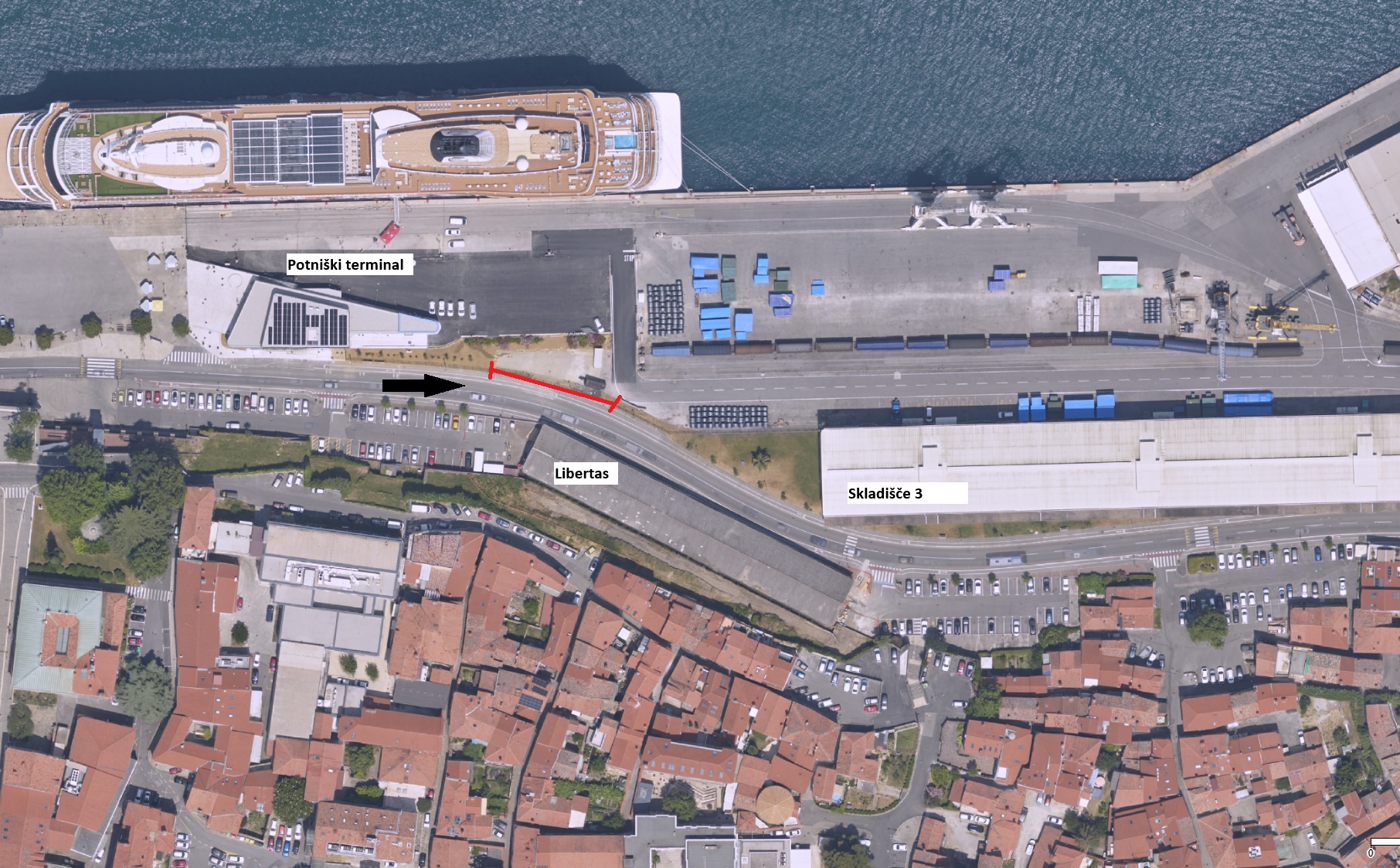 Prevoz vetrnih elektrarn - elis Luka Koper