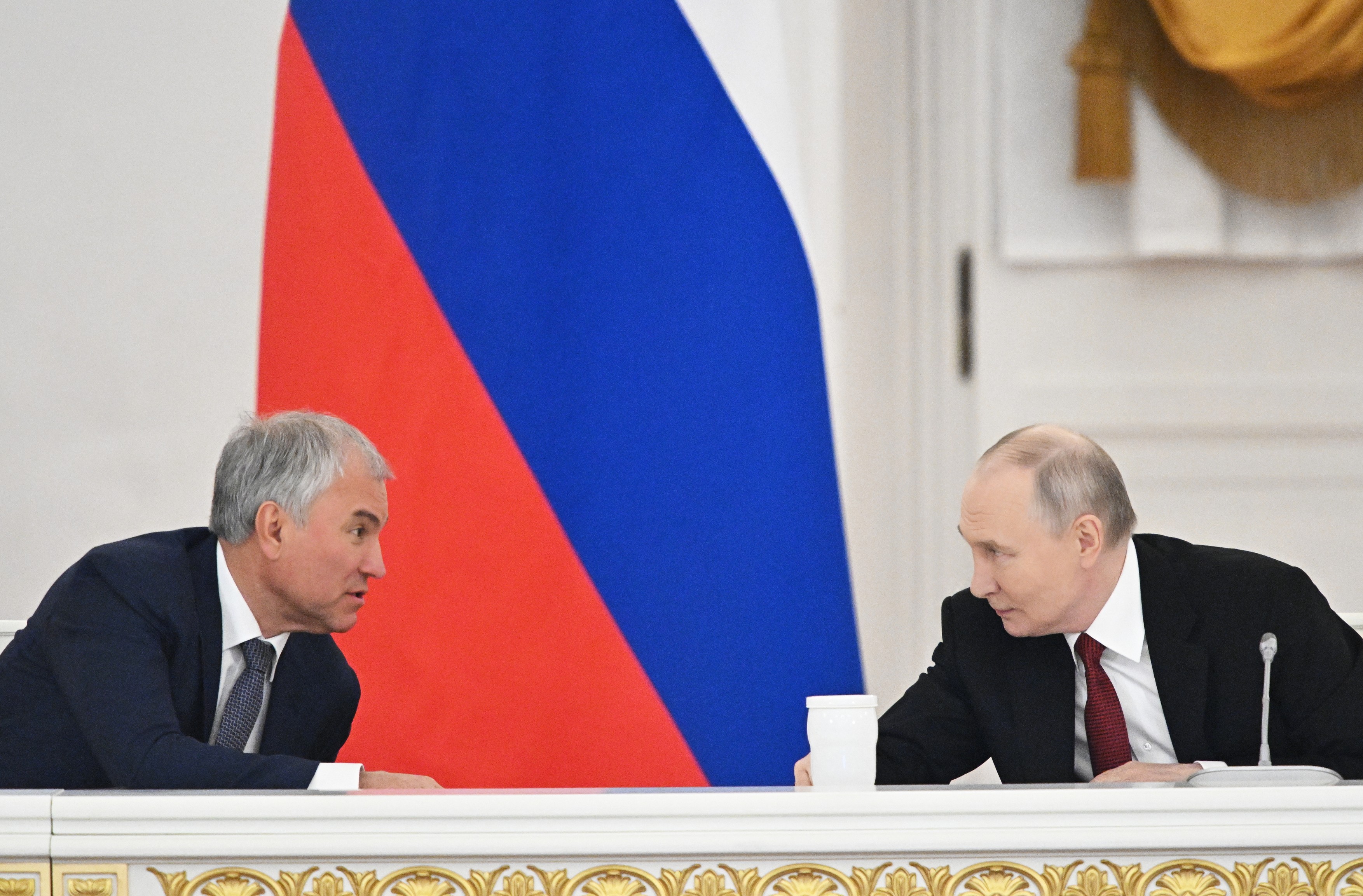 Vjačeslav Volodin, Vladimir Putin