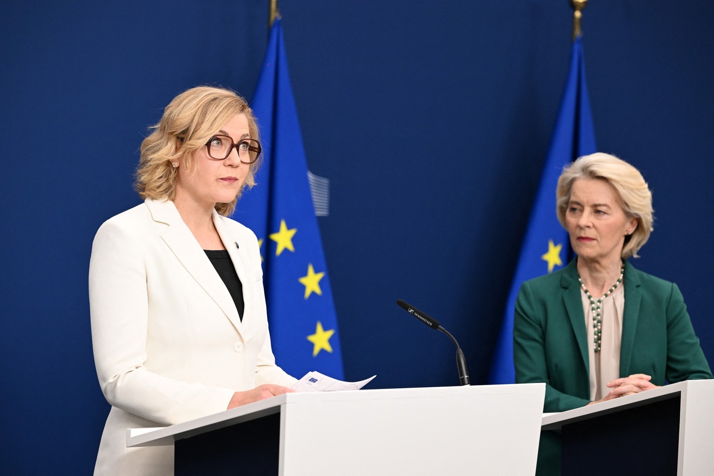 Henna Virkkunen in Ursula von der Leyen