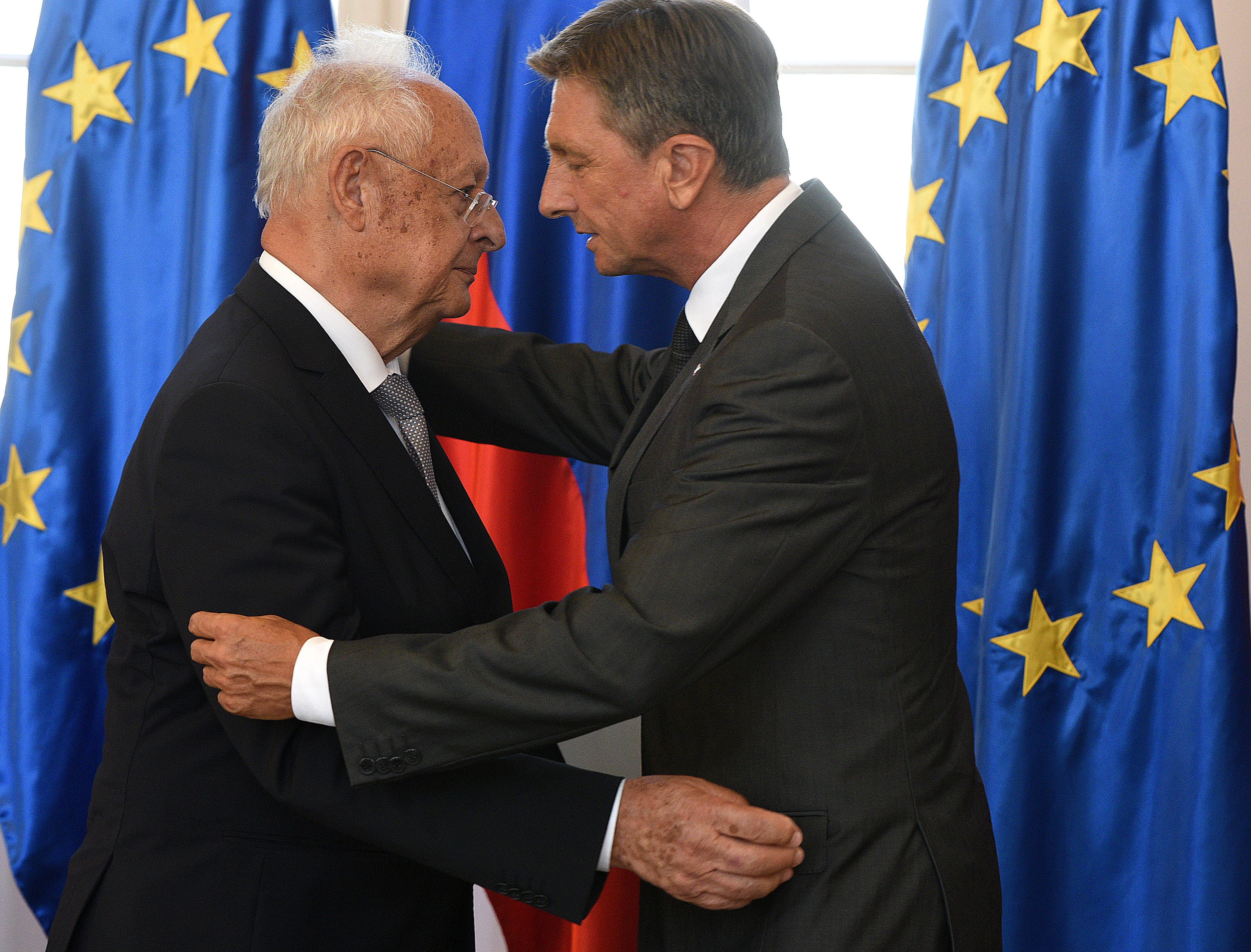 Ivan Rebernik in Borut Pahor