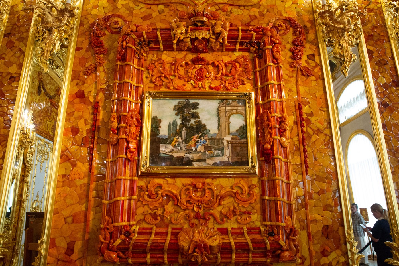 Jantarna soba v Katarinini palači v Puškinu