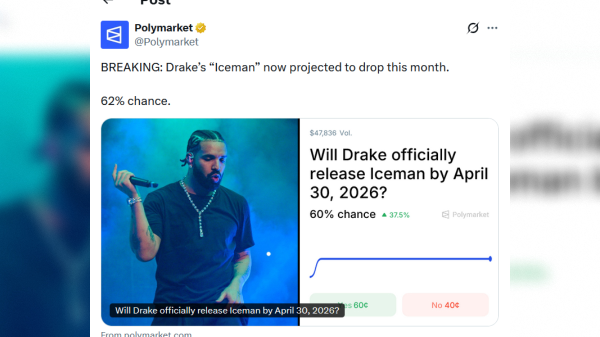 Stava o Draku na Polymarketu