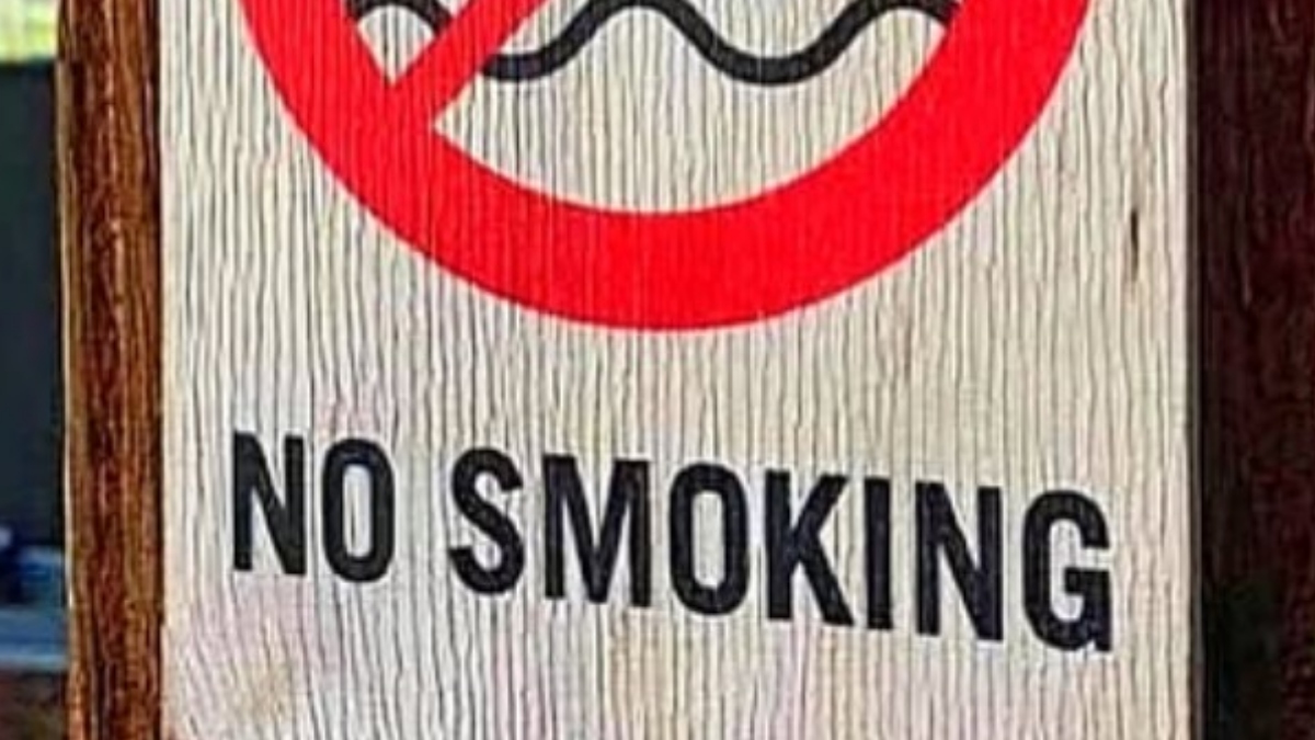 znak za prepoved v Zadru, viralno