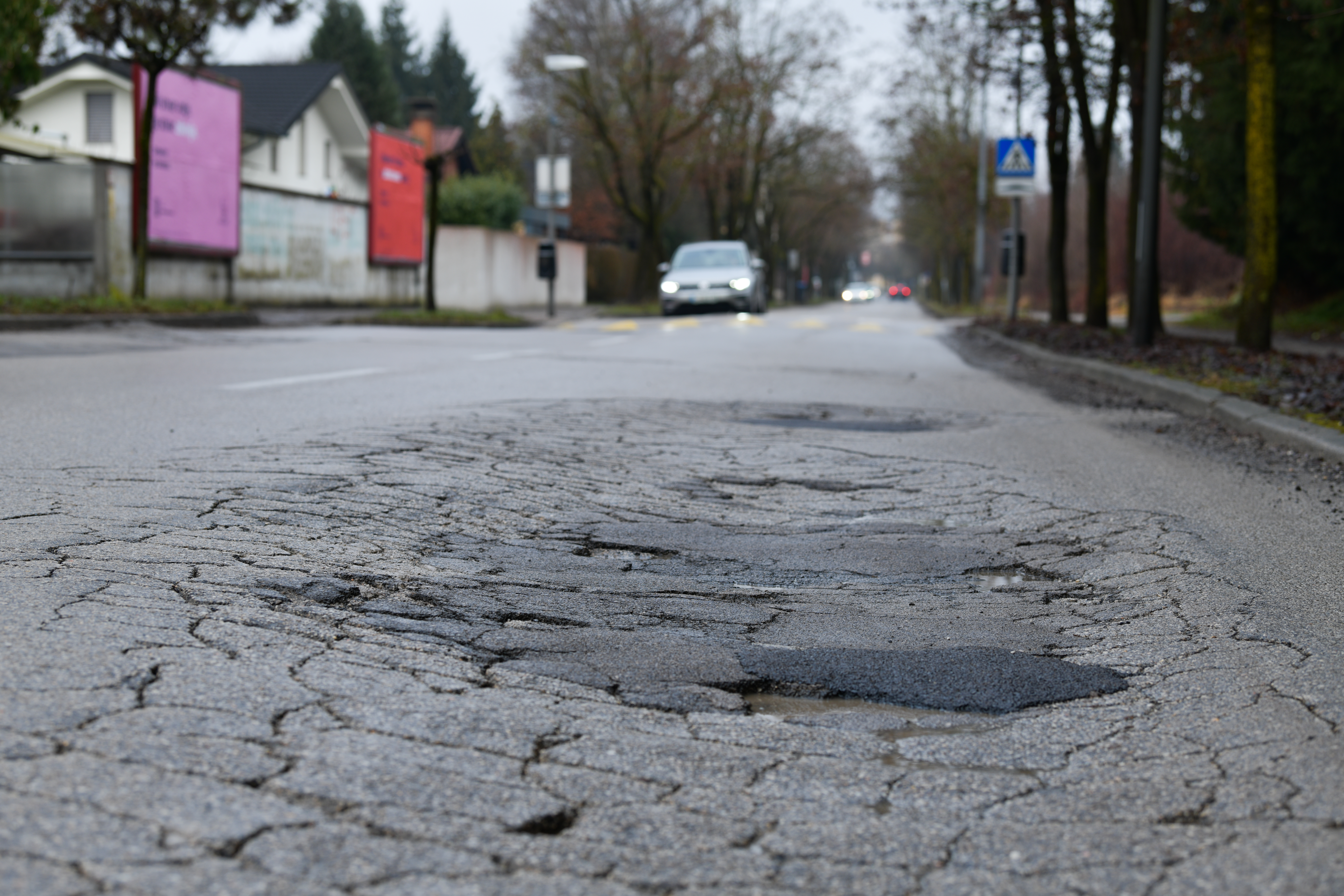 Uničena cesta, Tbilisijska