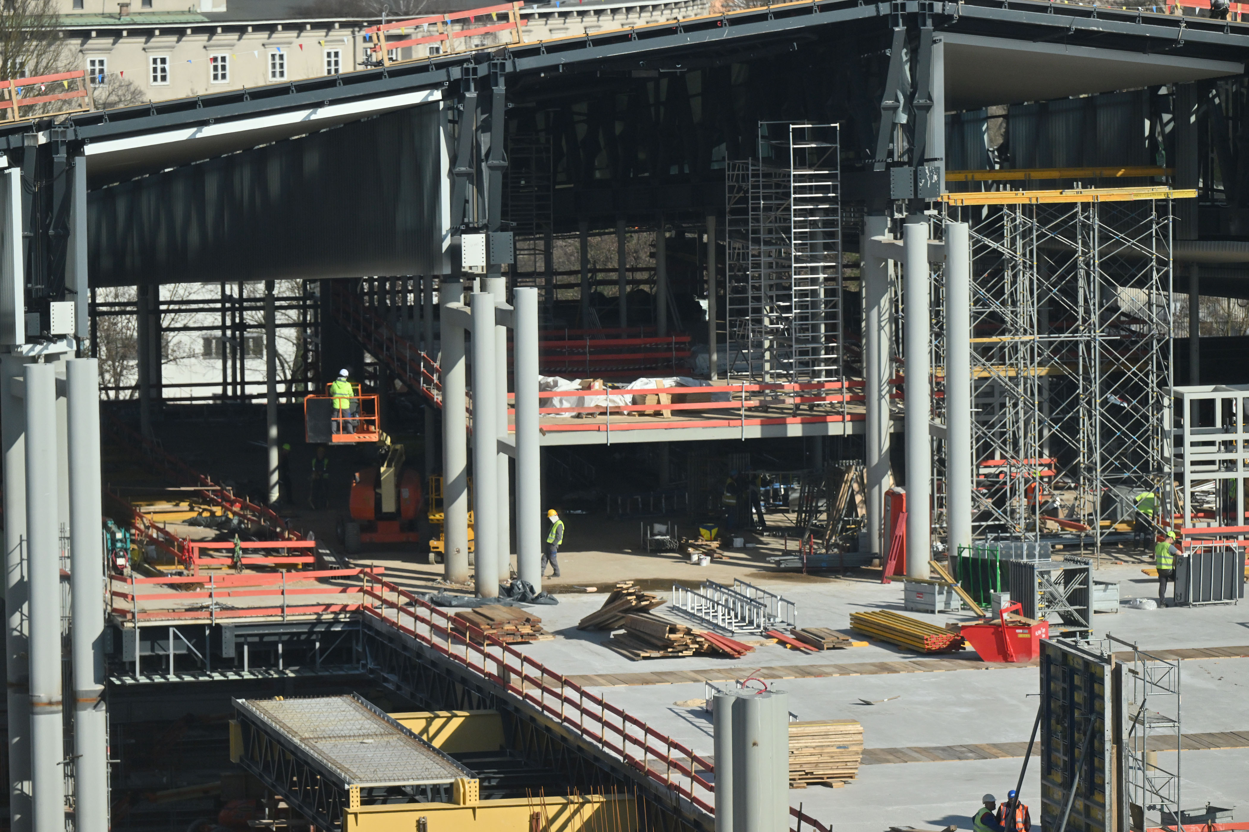 Gradnja Železniške postaje Ljubljana