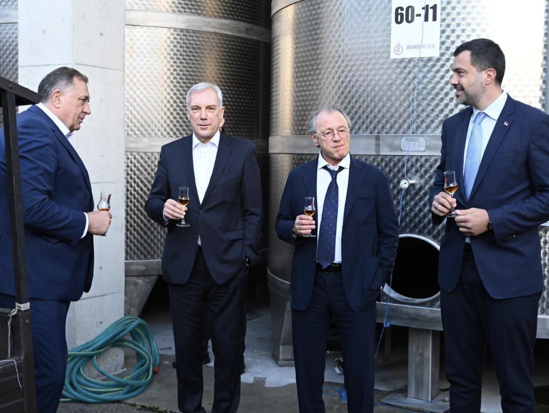 Milorad Dodik in Aleksandar Gruško