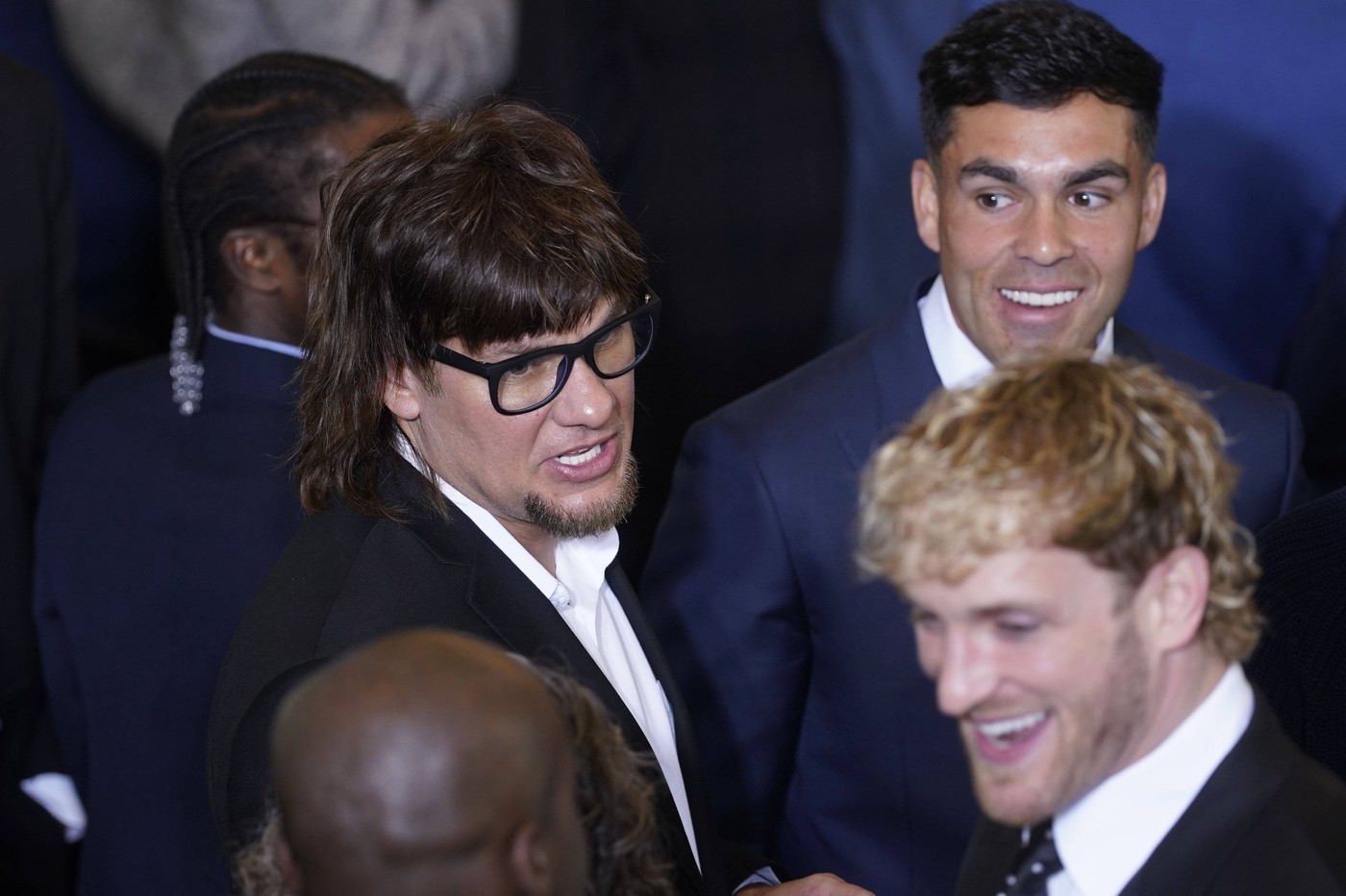 Theo Von z vplineži na Trumpovi inavguraciji