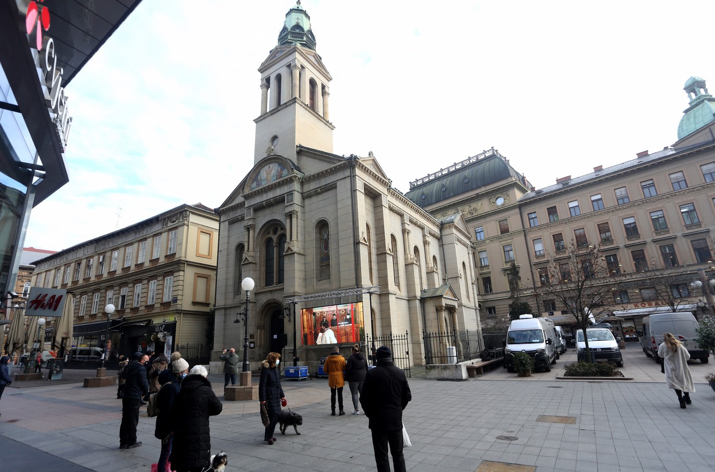 Pravoslavna cerkev na zagrebškem Cvetnem trgu