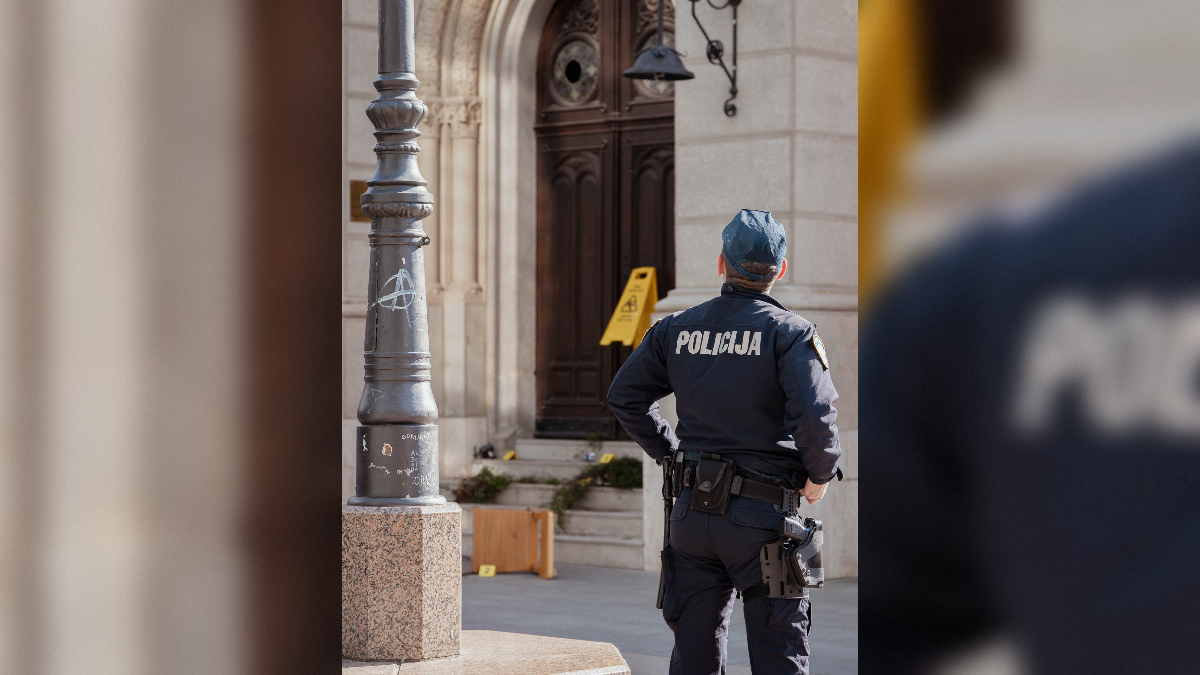 Vandalizem pravoslavne cerkve v Zagrebu