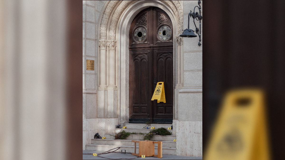 Vandalizem pravoslavne cerkve v Zagrebu