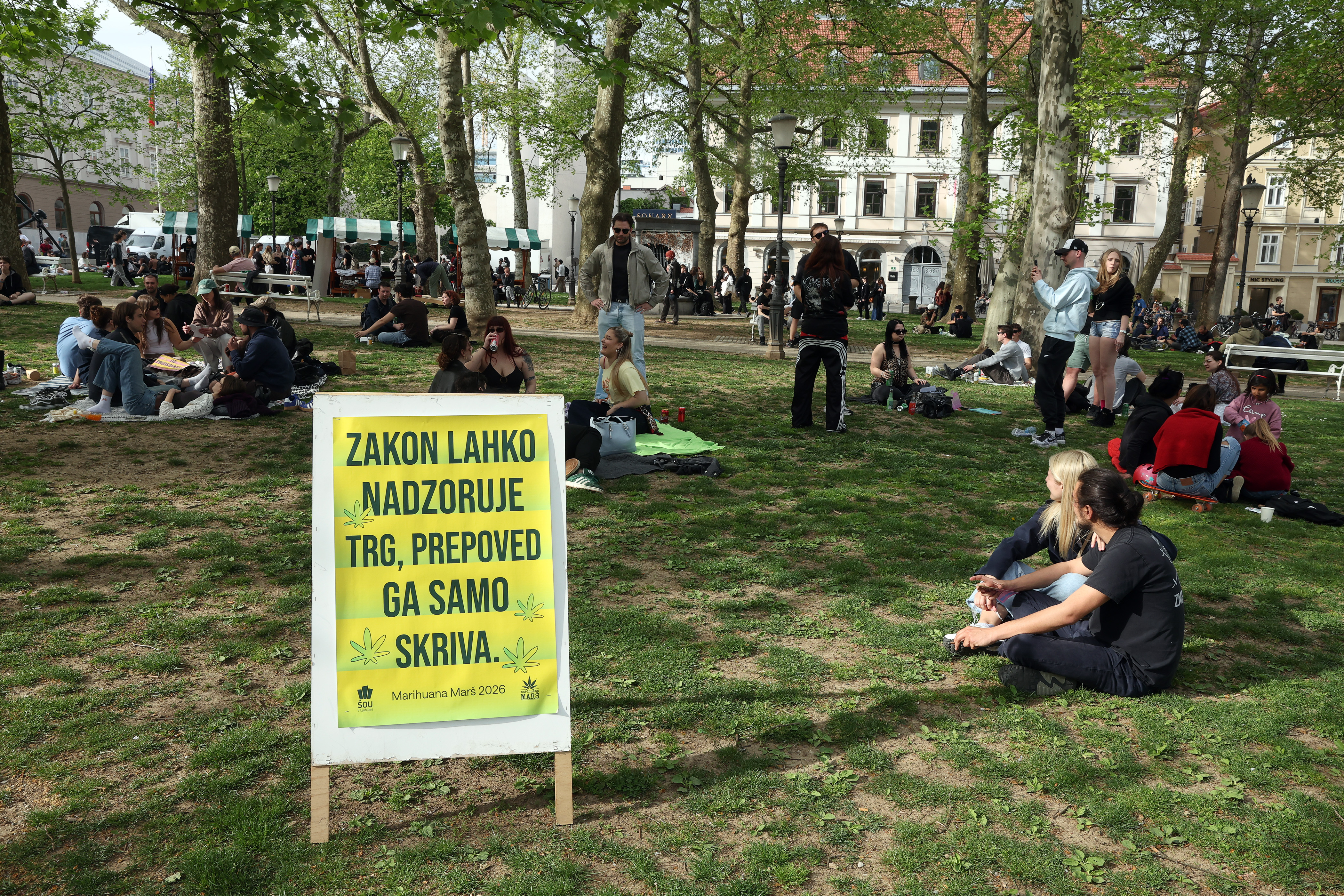 Marihuana marš v Ljubljani