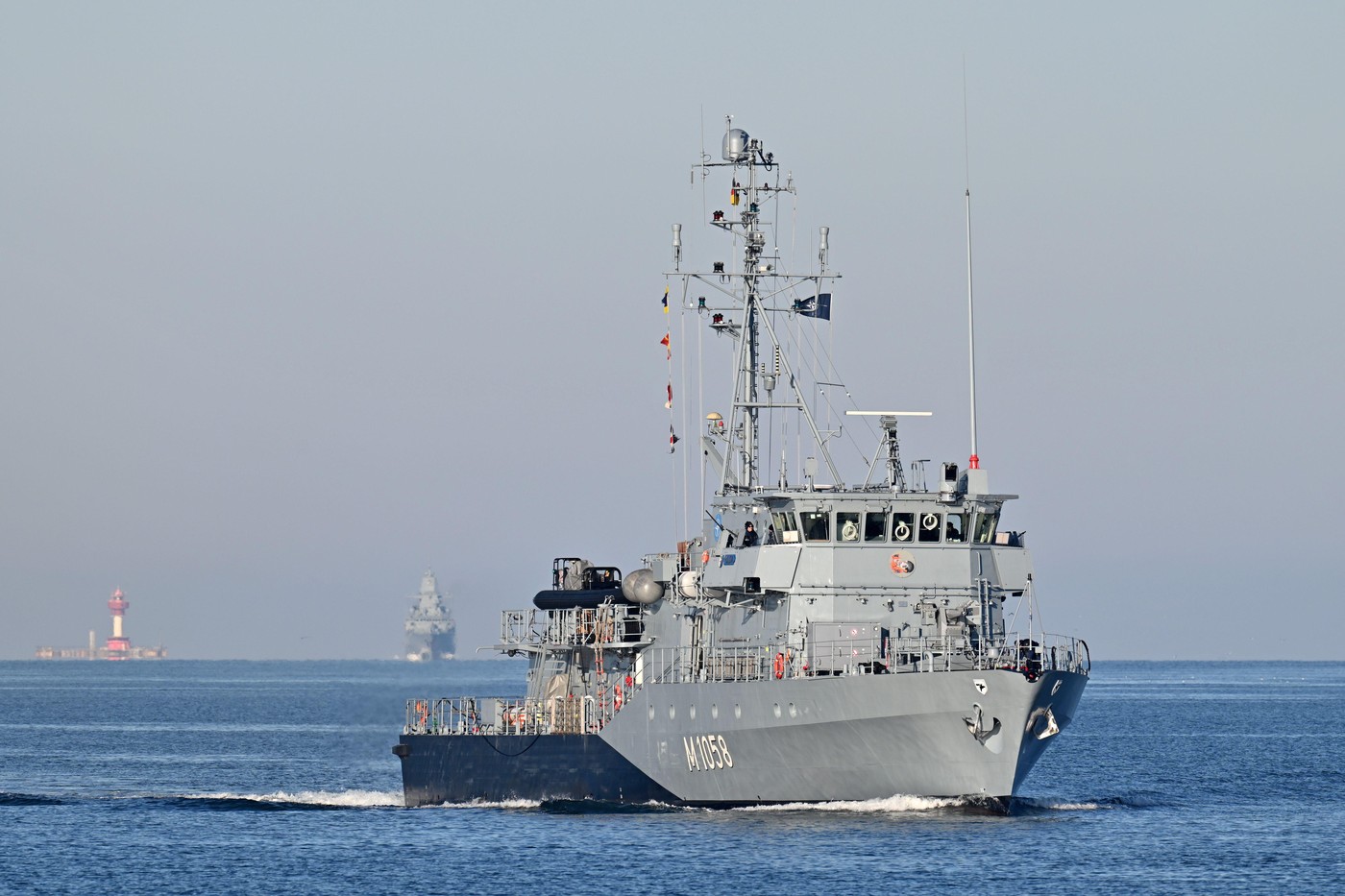 Nemško plovilo za iskanje morskih min Fulda