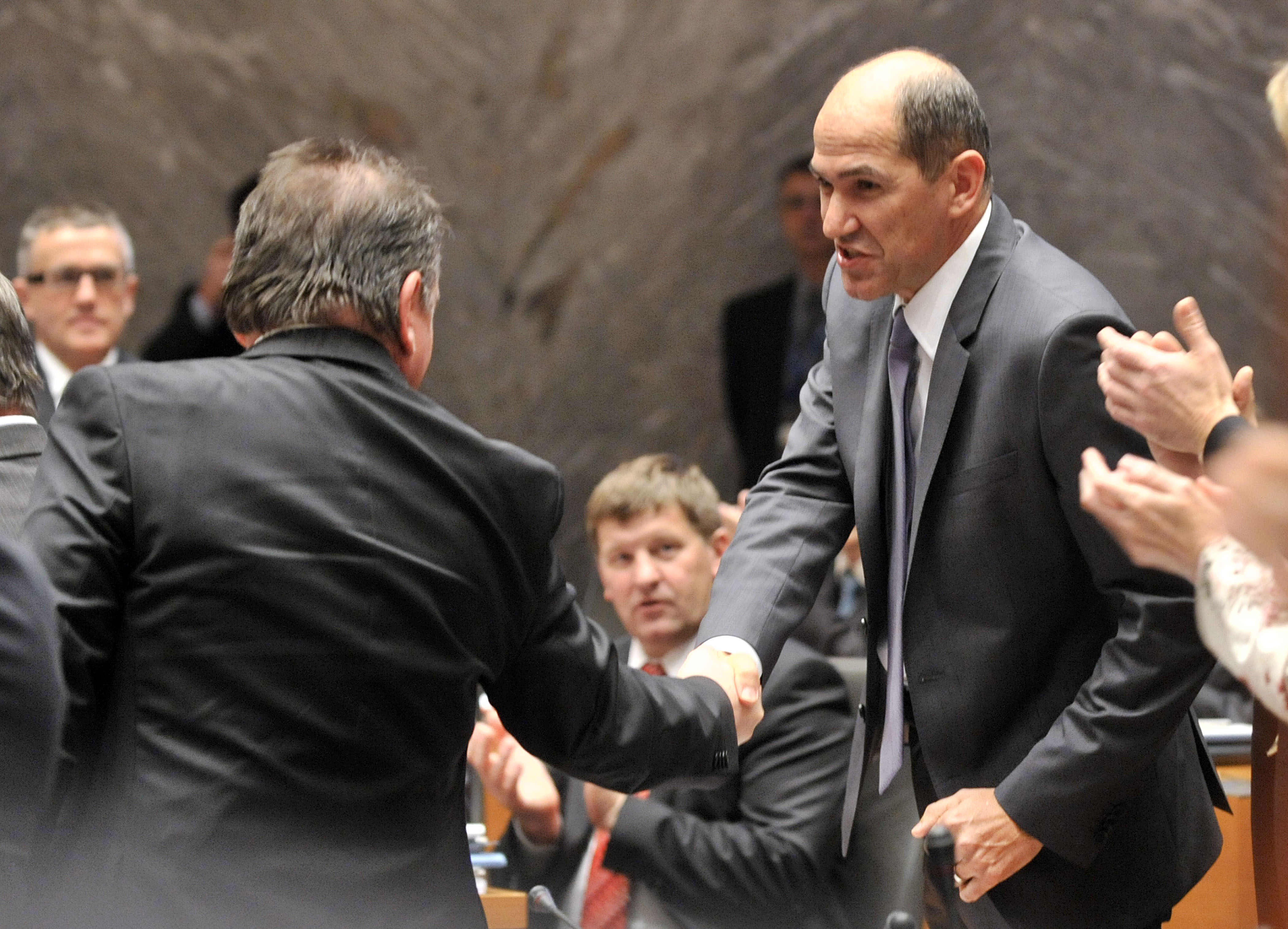 Janez Janša, izvolitev za mandatarja 2012