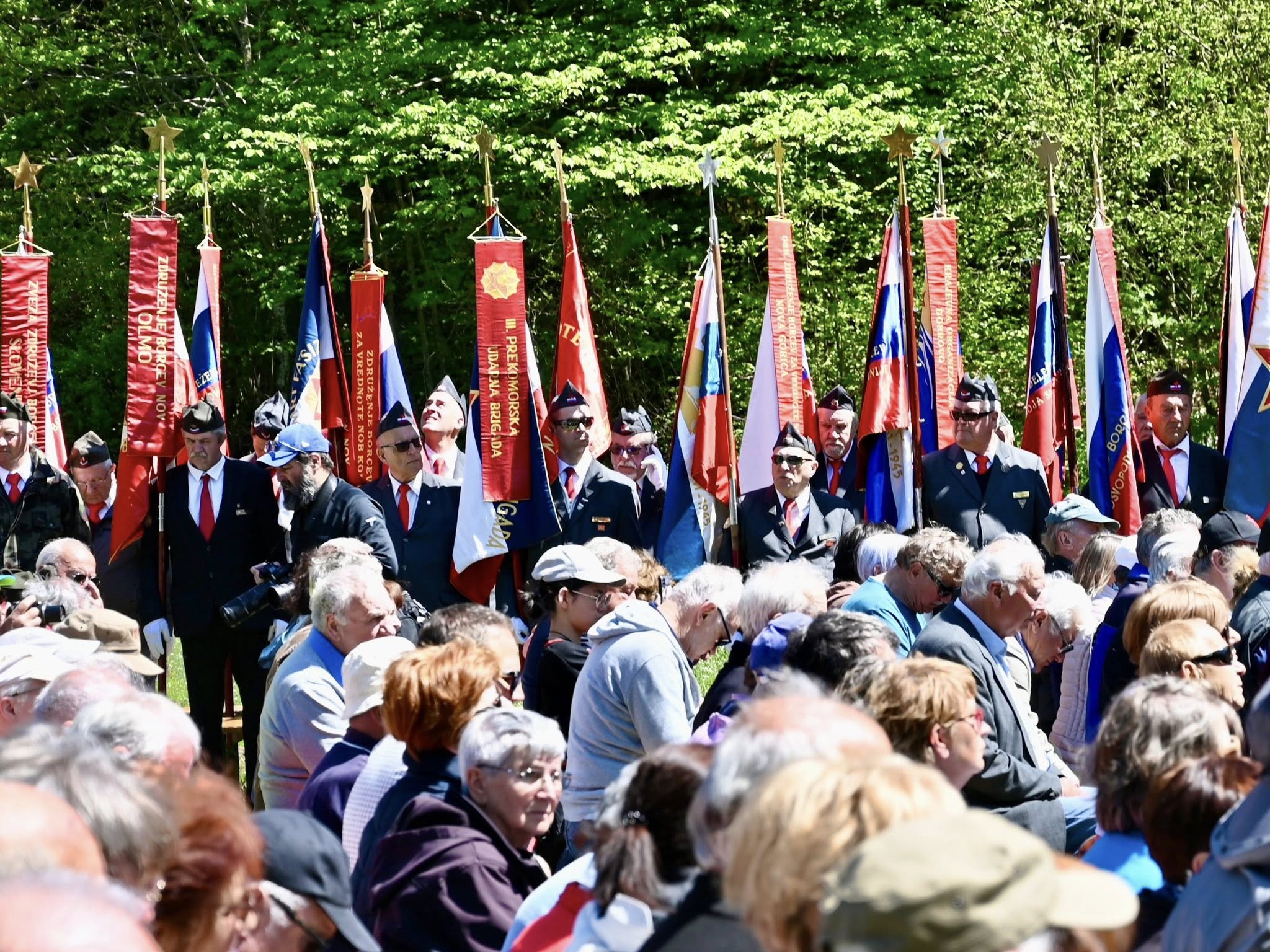 S slovesnostjo na Nanosu so obeležili 84-letnico nanoške bitke in dan upora proti okupatorju.