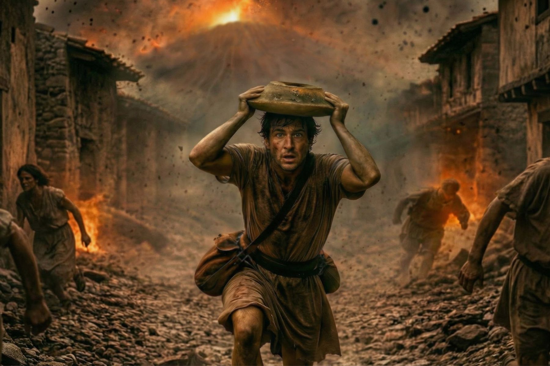 Arheologi so s pomočjo umetne inteligence prvič poustvarili videz žrtve izbruha ognjenika v mestu Pompeji